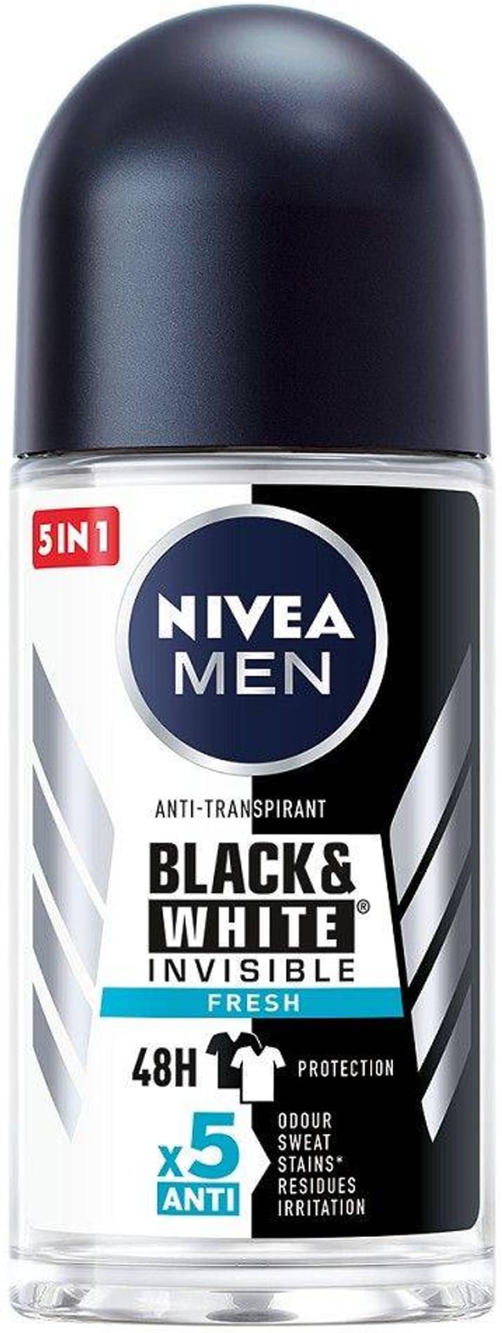 

Nivea Men Black&White Invisible Fresh Antyperspirant Roll-on 50 ml