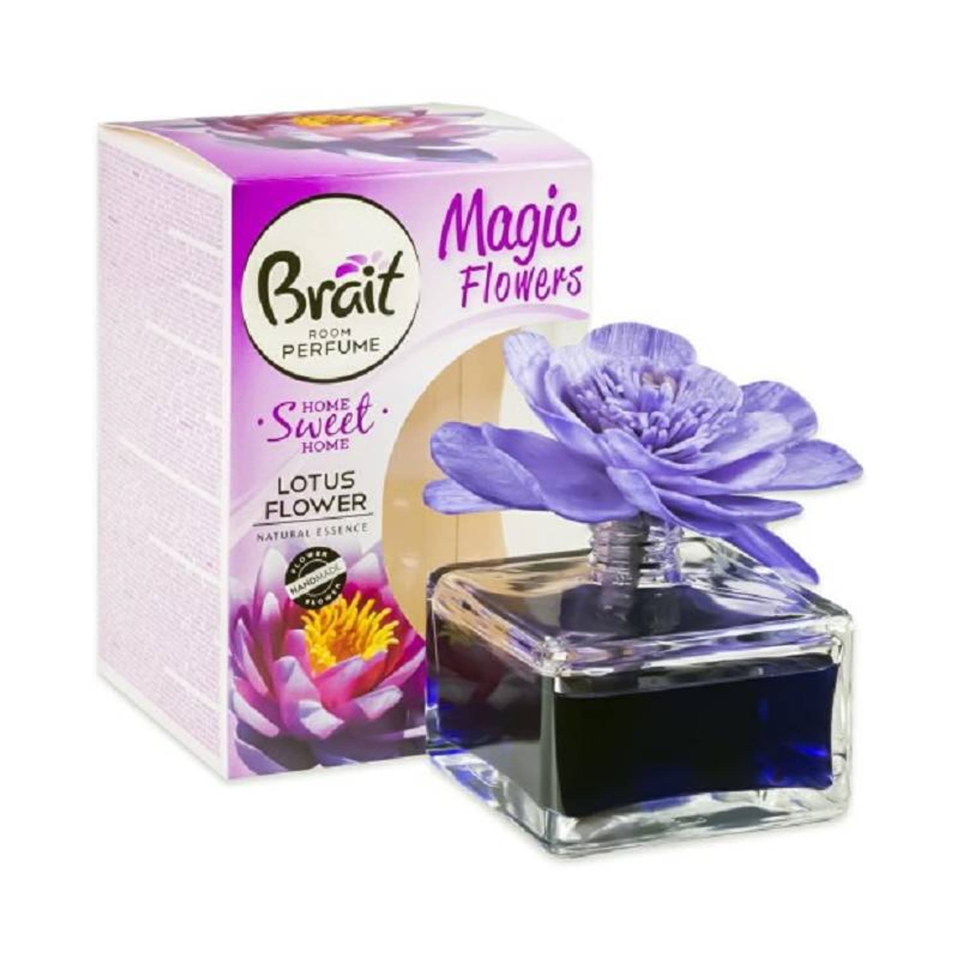 

Brait Magic Flower Dekoracyjny Odświeżacz powietrza Lotus Flower 75ml