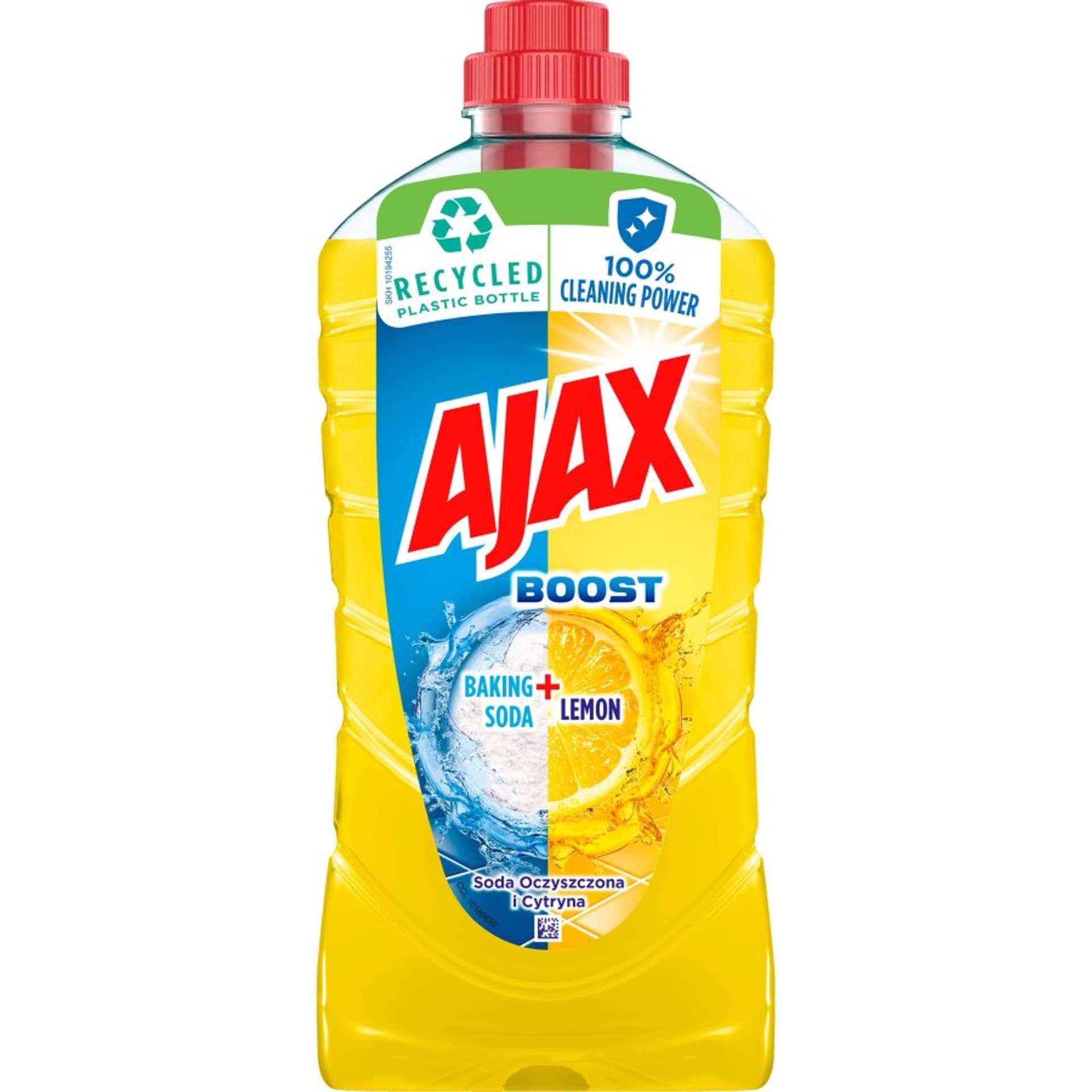 

Ajax Boost Soda Oczyszczona + Cytryna 1L
