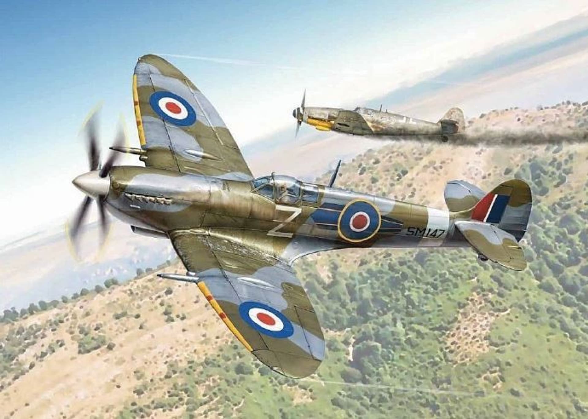 

Model plastikowy Spitfire Mk.IX 1/48