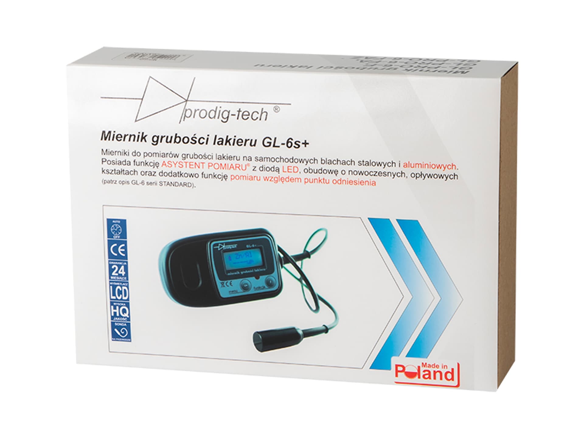 

Miernik grubości lakieru GL-6S+