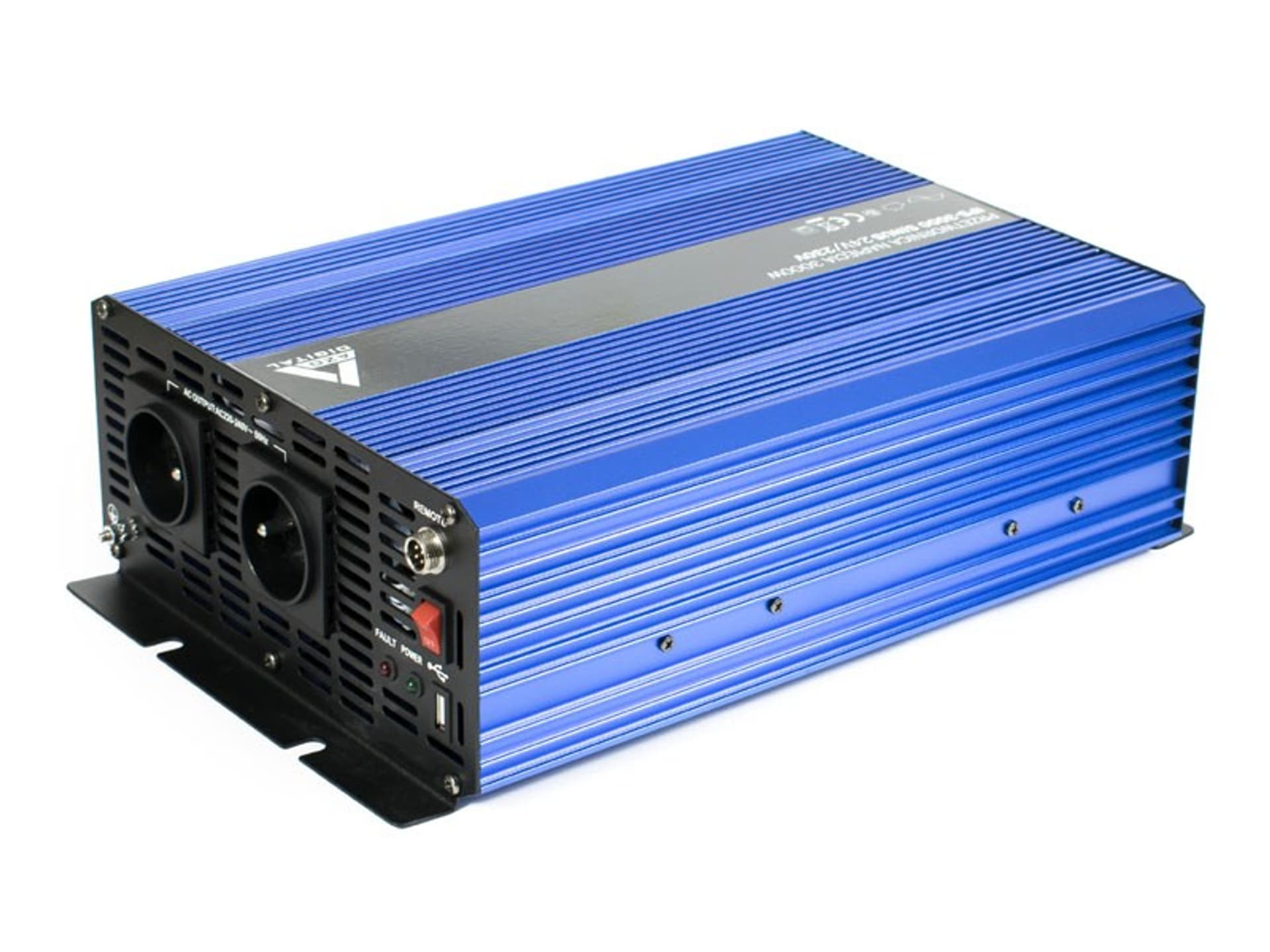 

Przetwornica napięcia 24 VDC / 230 VAC SINUS IPS-3000S 3000W
