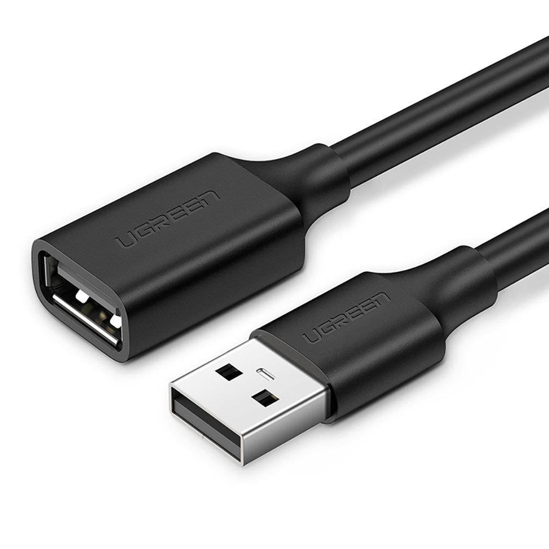 

Kabel USB 2.0 przedłużający UGREEN US103 0.5m (czarny)