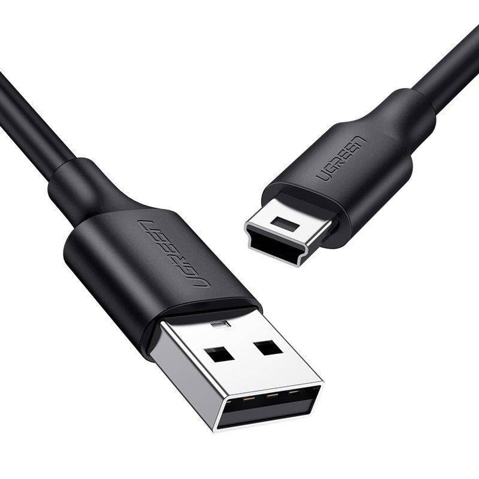 

Kabel USB do Mini USB UGREEN US132, 0.5m (czarny)