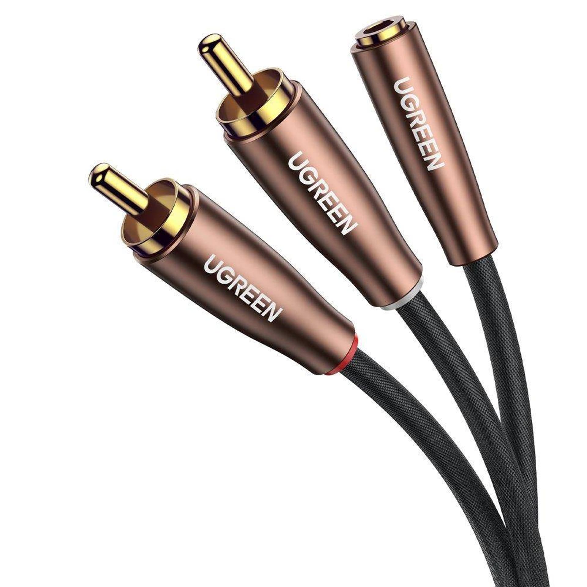 

UGREEN AV198 Kabel 2x RCA (.5mm, 1m