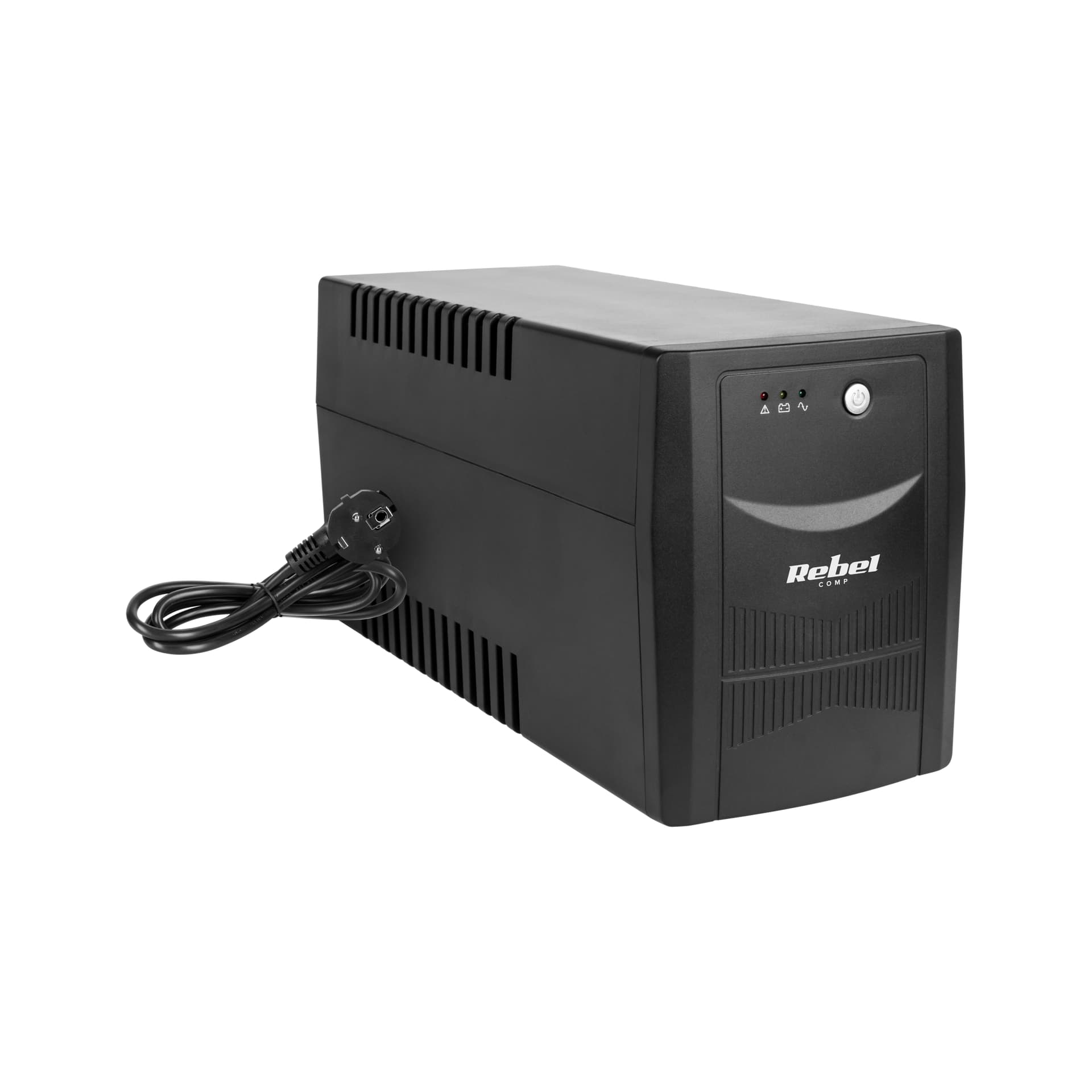 

Zasilacz awaryjny UPS REBEL model Micropower 1500 (offline, 1500 VA / 900 W, 230 V, 50 Hz)