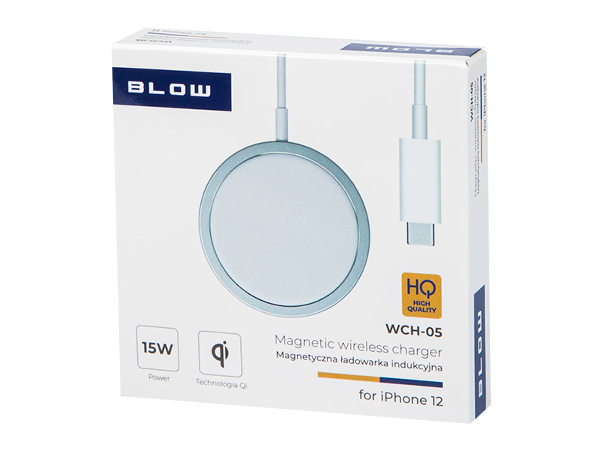

76-065# Ładowarka siec. indukcyjna wch-05 mag15w