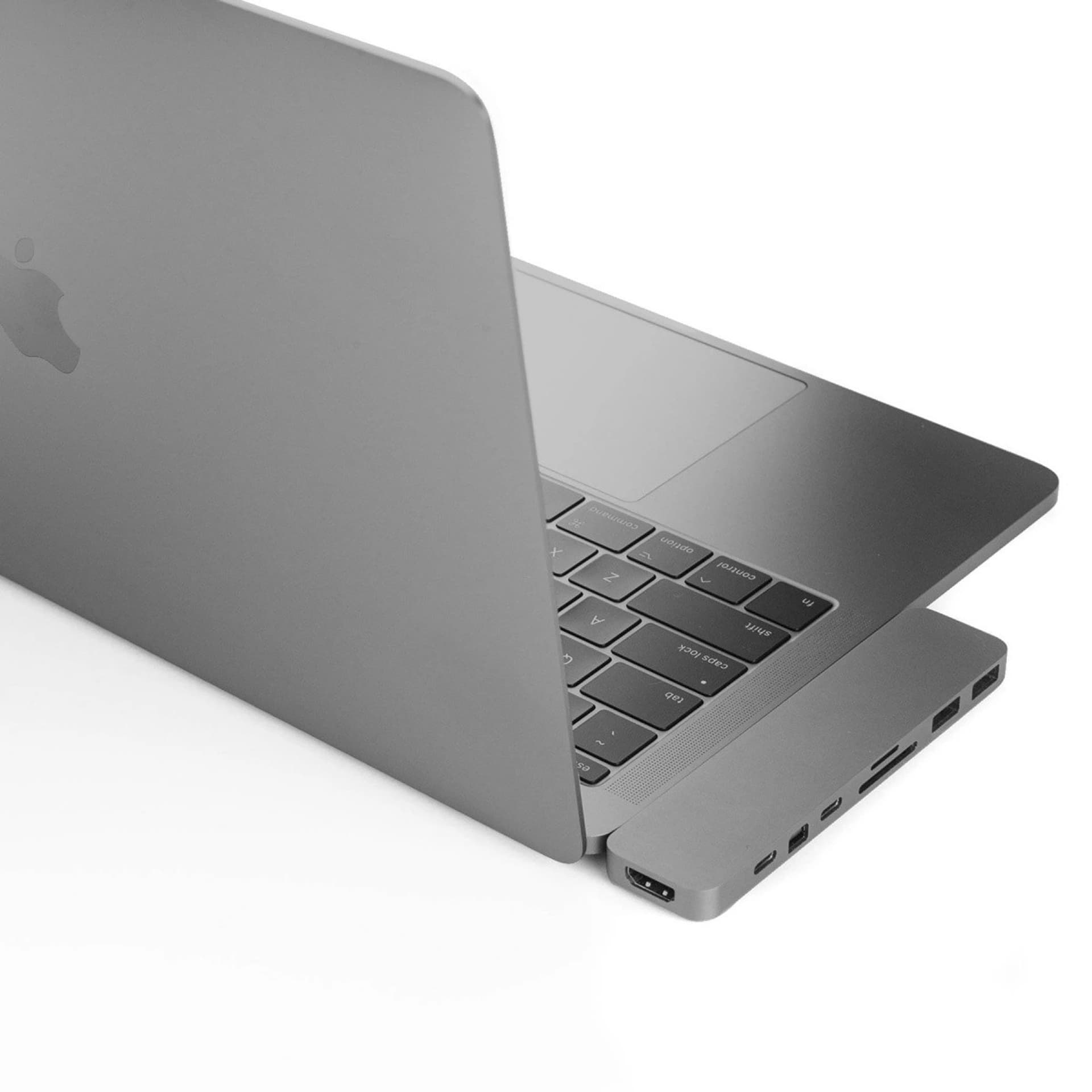 

Stacja dokująca PRO 8-in-2 USB-C HUB, 4K HDMI, mini DP, 2x USB-A, USB-C Szara
