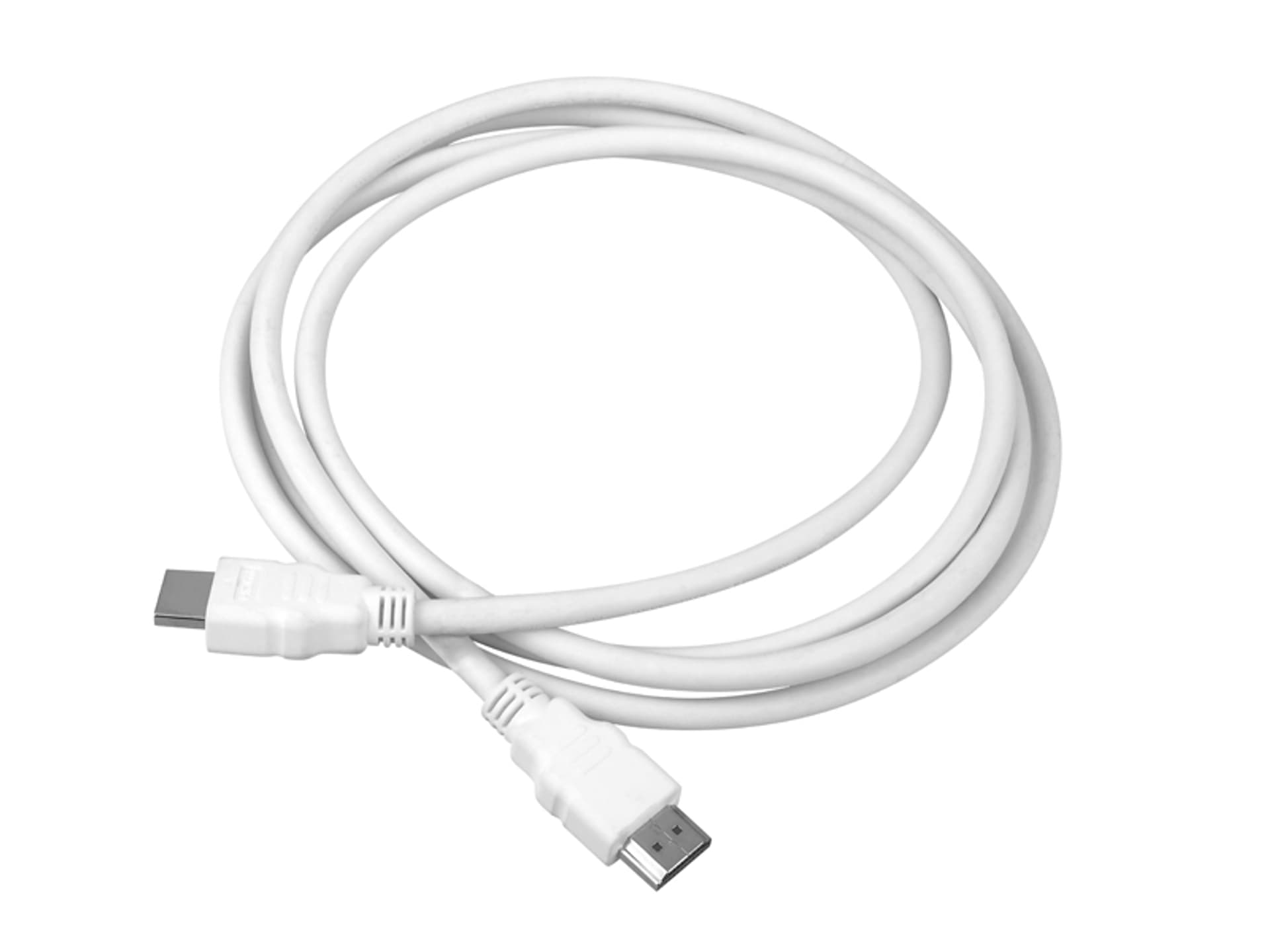 

1 szt. Kabel HDMI-HDMI 1,5m, CU, HQ, biały.