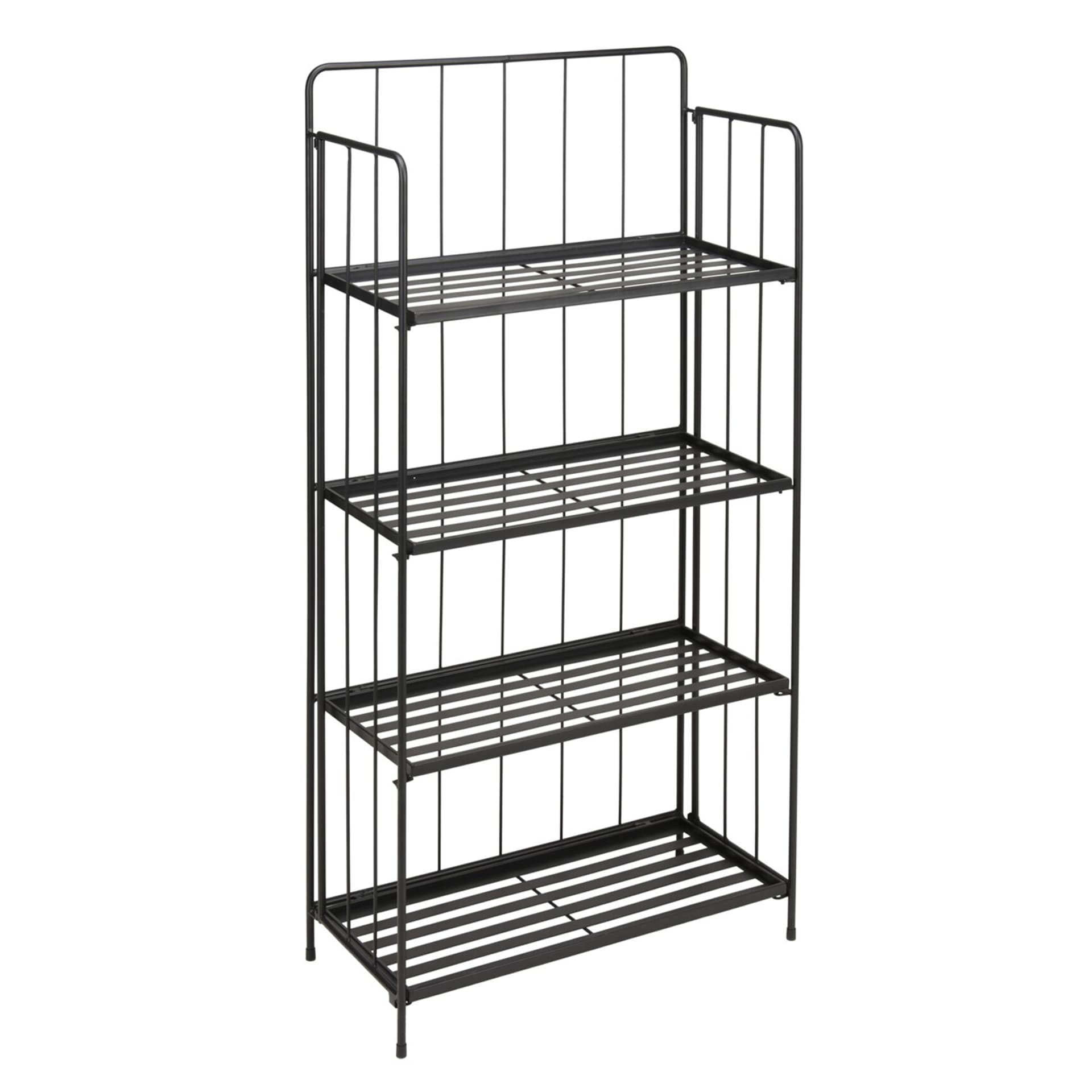 

Regał metalowy składany 4 półki 118 cm