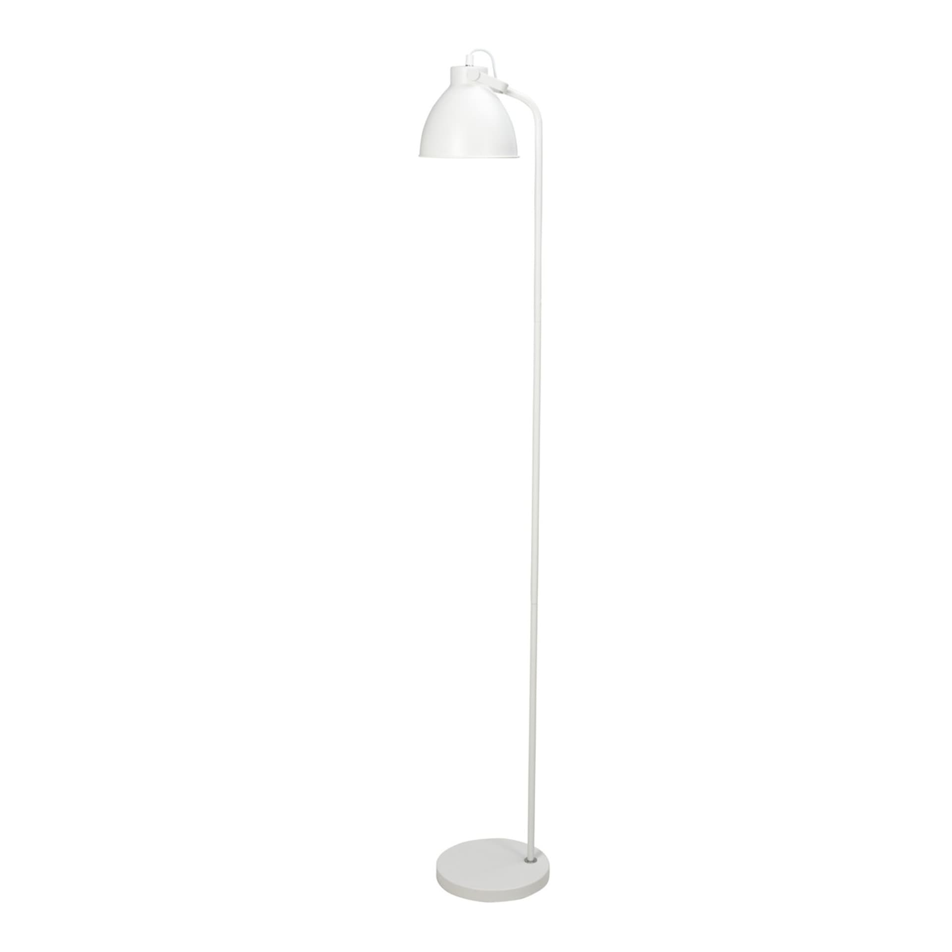 

Lampa podłogowa biała 155 cm
