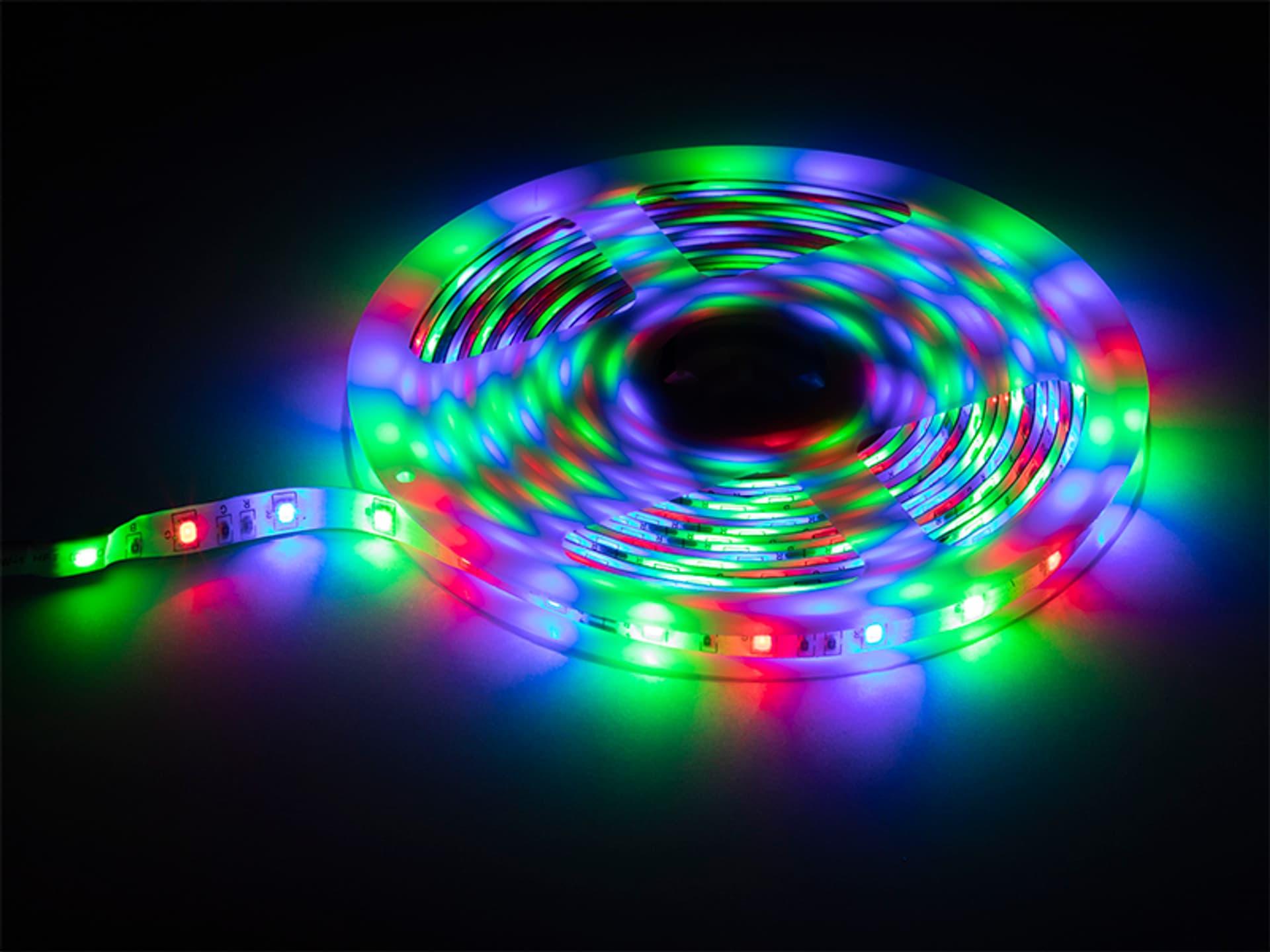 

70-768# Zestaw taś.led rgb 2835 5m/300 ster+zas
