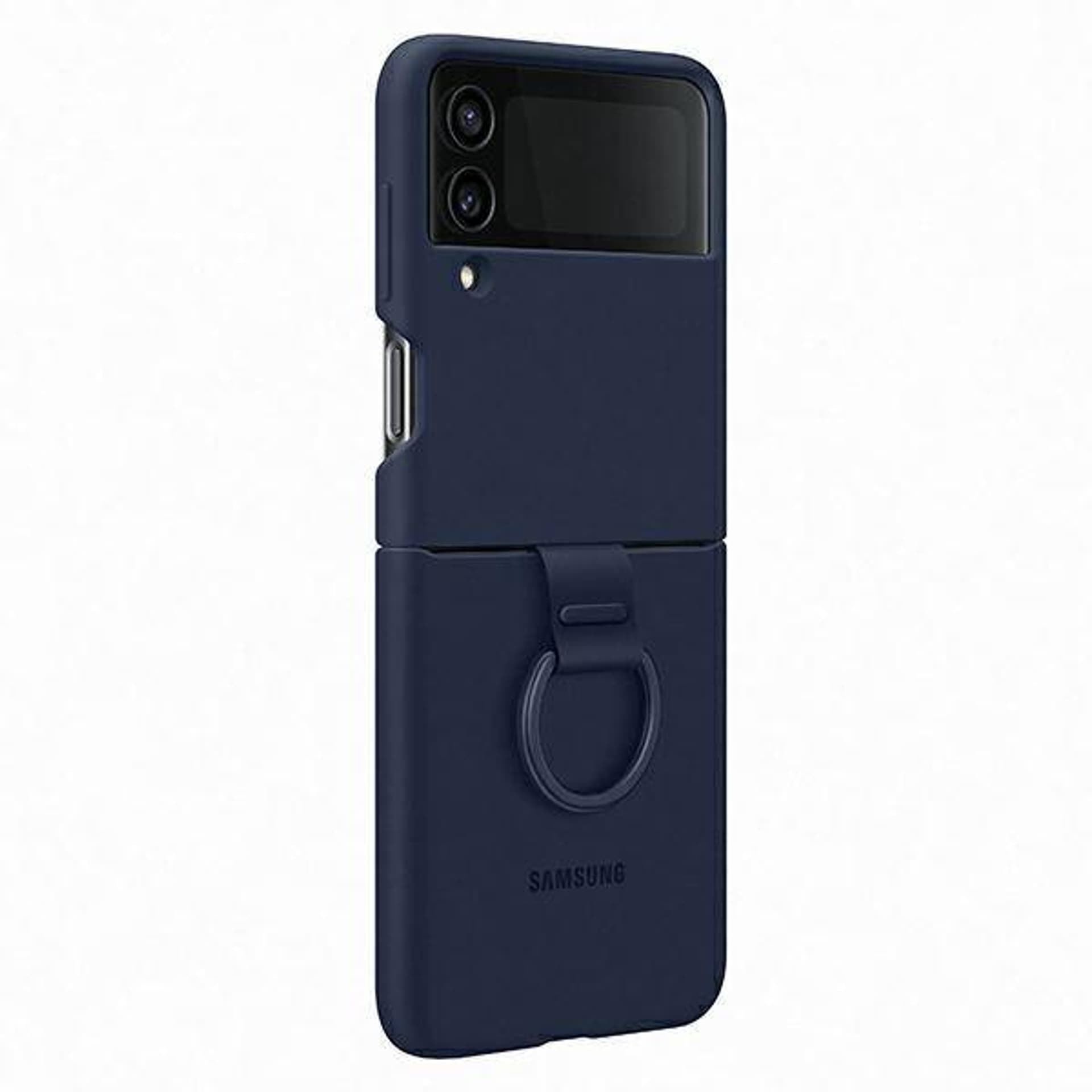 

Etui Samsung EF-PF721TNEGWW Z Flip 4 granatowy/navy Silicone Cover Ring