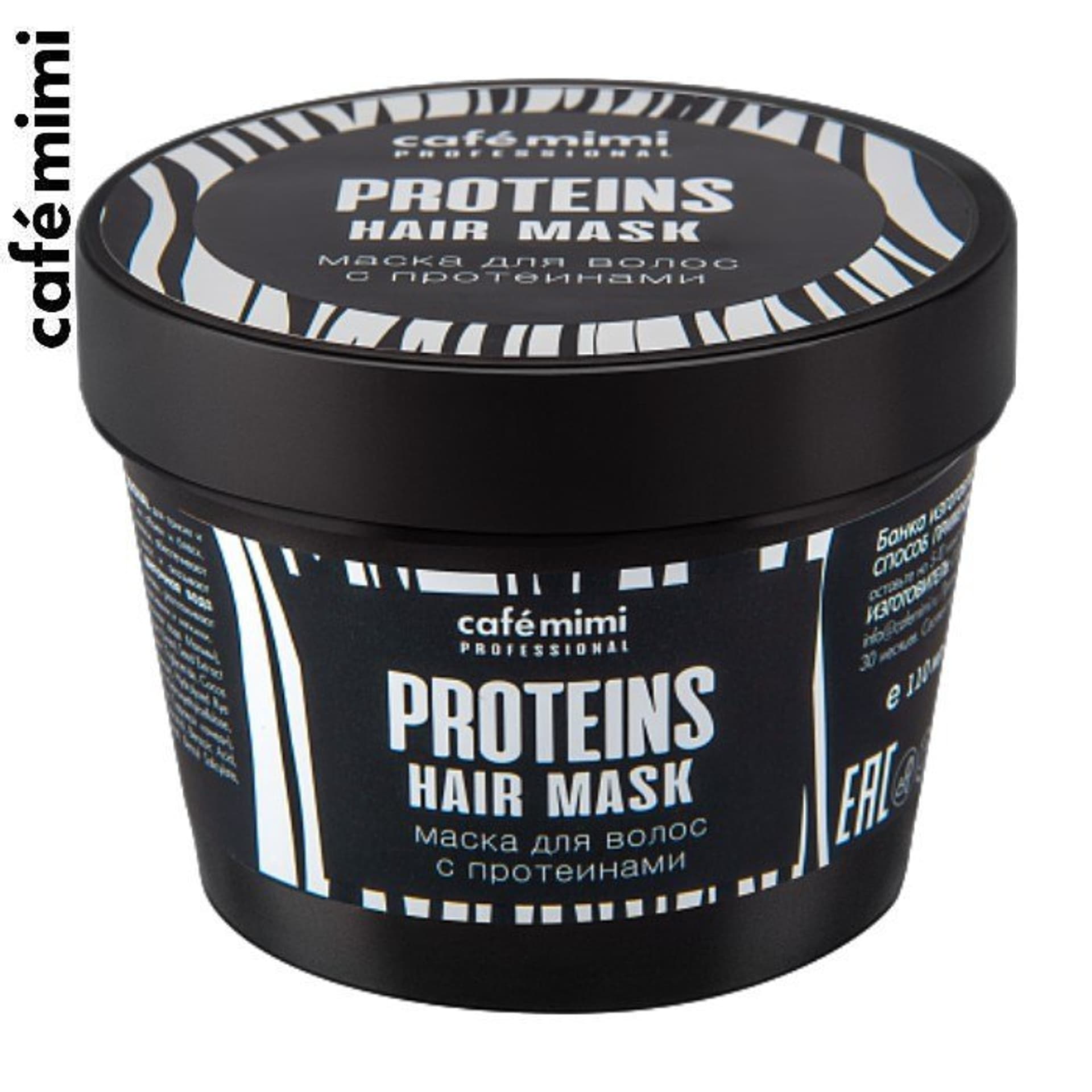 

CAFE MIMI Maska z proteinami - do włosów cienkich i łamliwych, 110 ml
