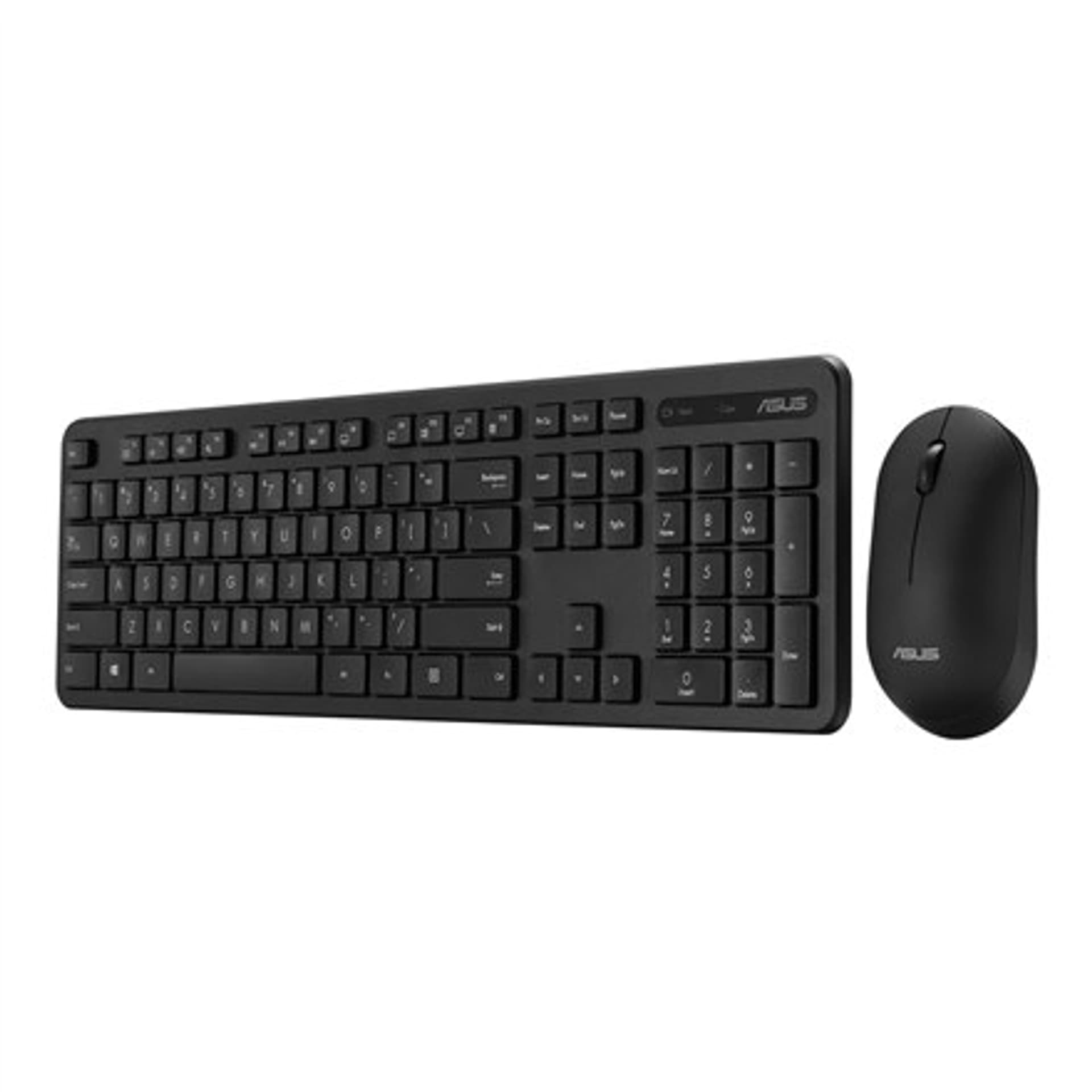 

Asus Zestaw klawiatury i myszy CW100 Zestaw klawiatury i myszy, bezprzewodowy, mysz w zestawie, baterie w zestawie, UI, czarny