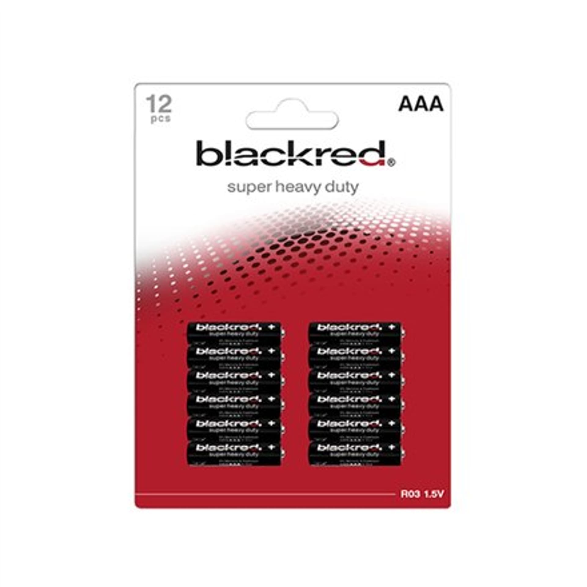

Camelion Blackred R03-BP12 AAA/R03, Super Heavy Duty, 12 pc(s)