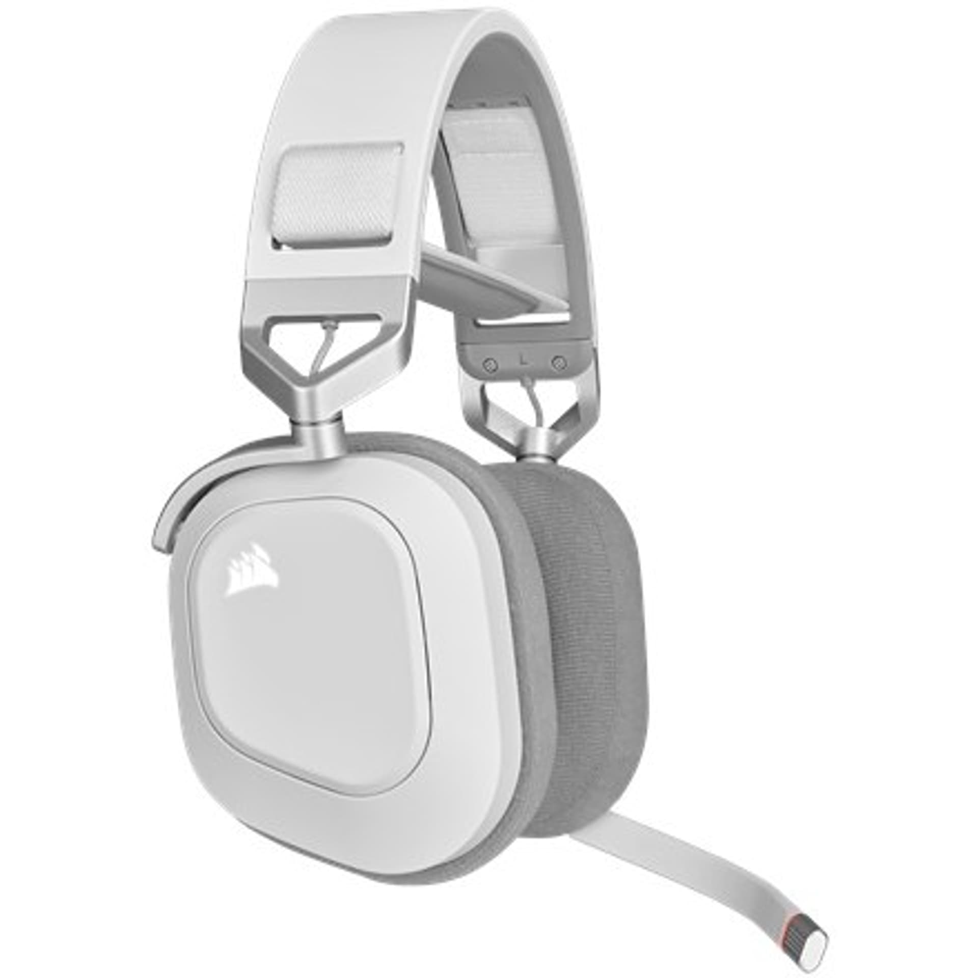 

Corsair Gaming Headset HS80 RGB Built-in microphone, White, Over-Ear, Wireless