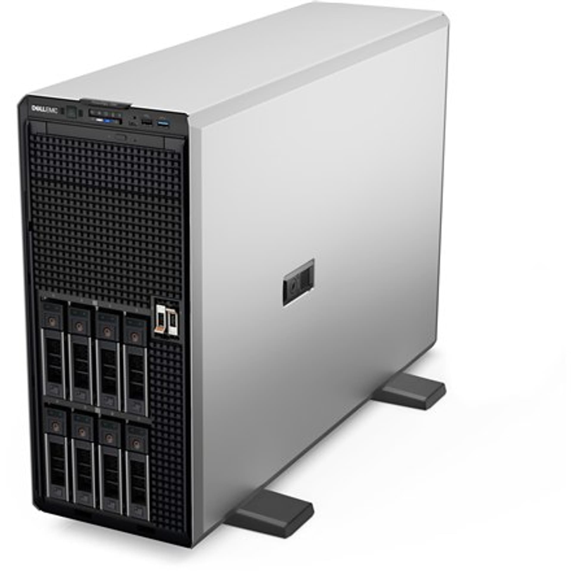 

Dell PowerEdge T550 Tower, Intel Xeon, Silver 4310, 2,1 GHz, 18 MB, 24T, 12C, bez RAM, bez HDD, do 8 x 3,5", PERC H755, zasilacz