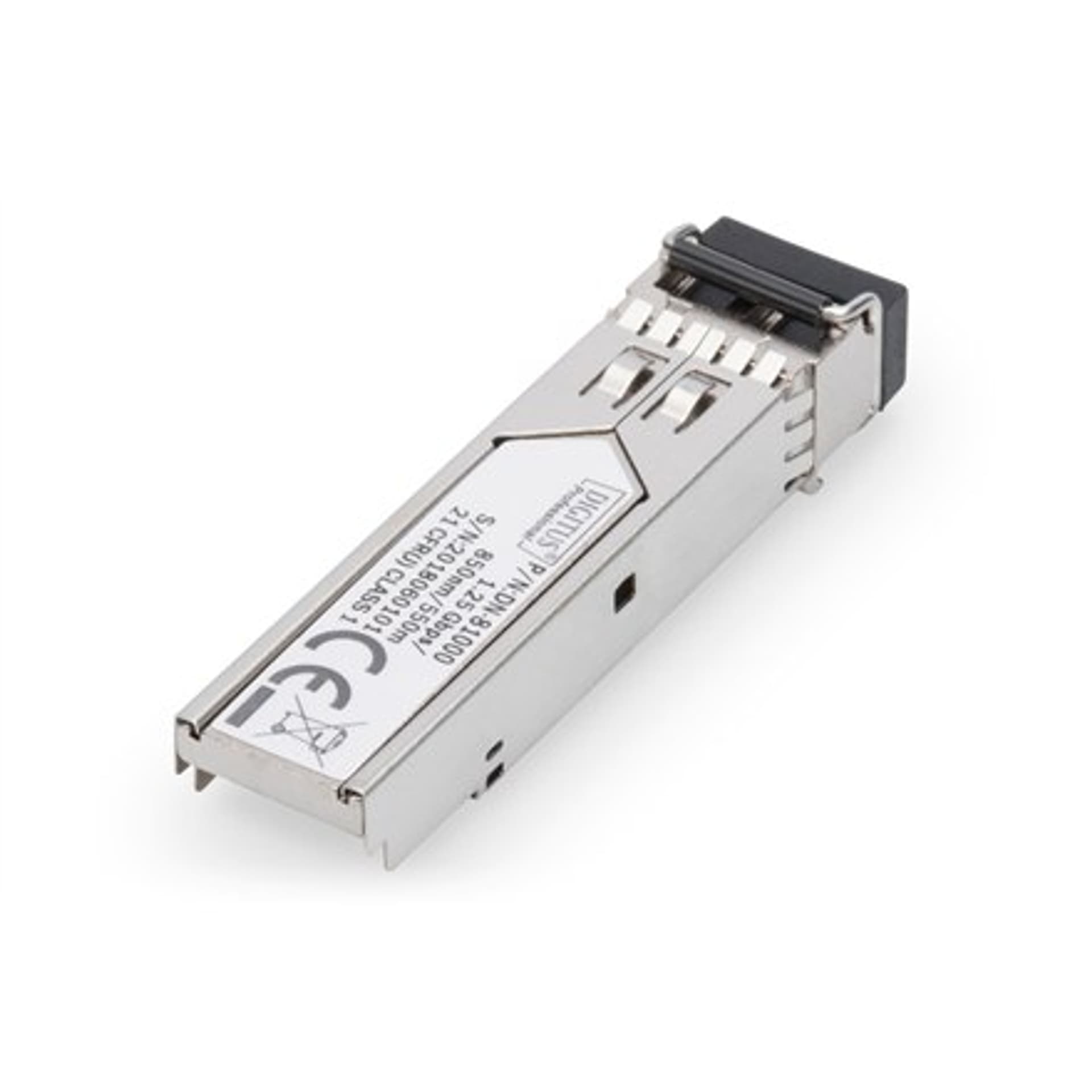 

Digitus Mini SFP Module DN-81000-04 Multimode, HPE-compatible LC Duplex Connector, 1250 Mbit/s, Wavelength 850 nm, Maximum trans