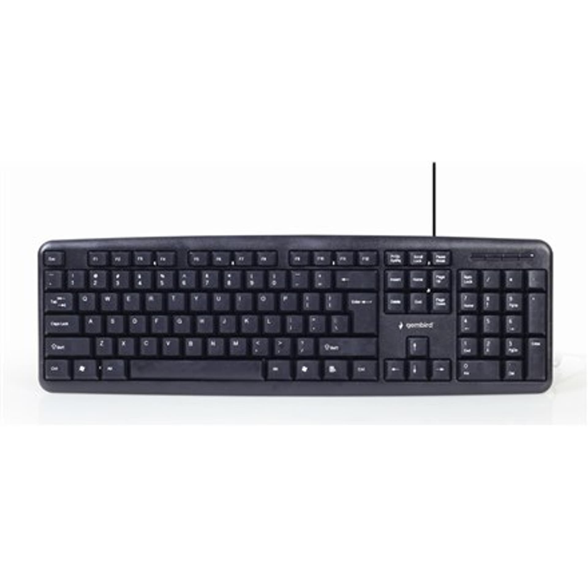 

Gembird 4-in-1 Multimedia office set KBS-UO4-01 Keyboard, Mouse, Pad and Headset Set, Wired, Mouse included, US, Black