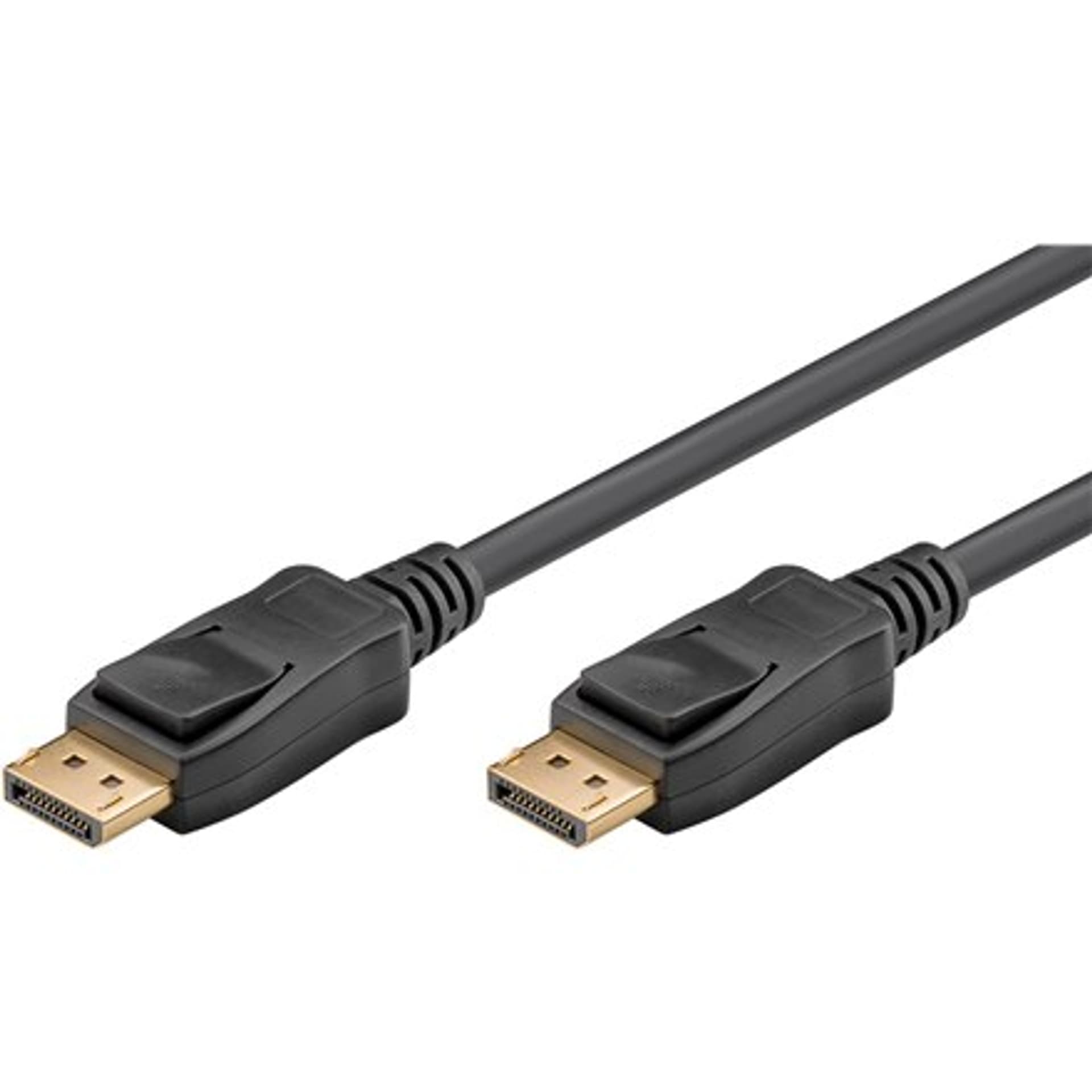 

Goobay DisplayPort connector cable 2.0 58534 Black, DP to DP, 2 m