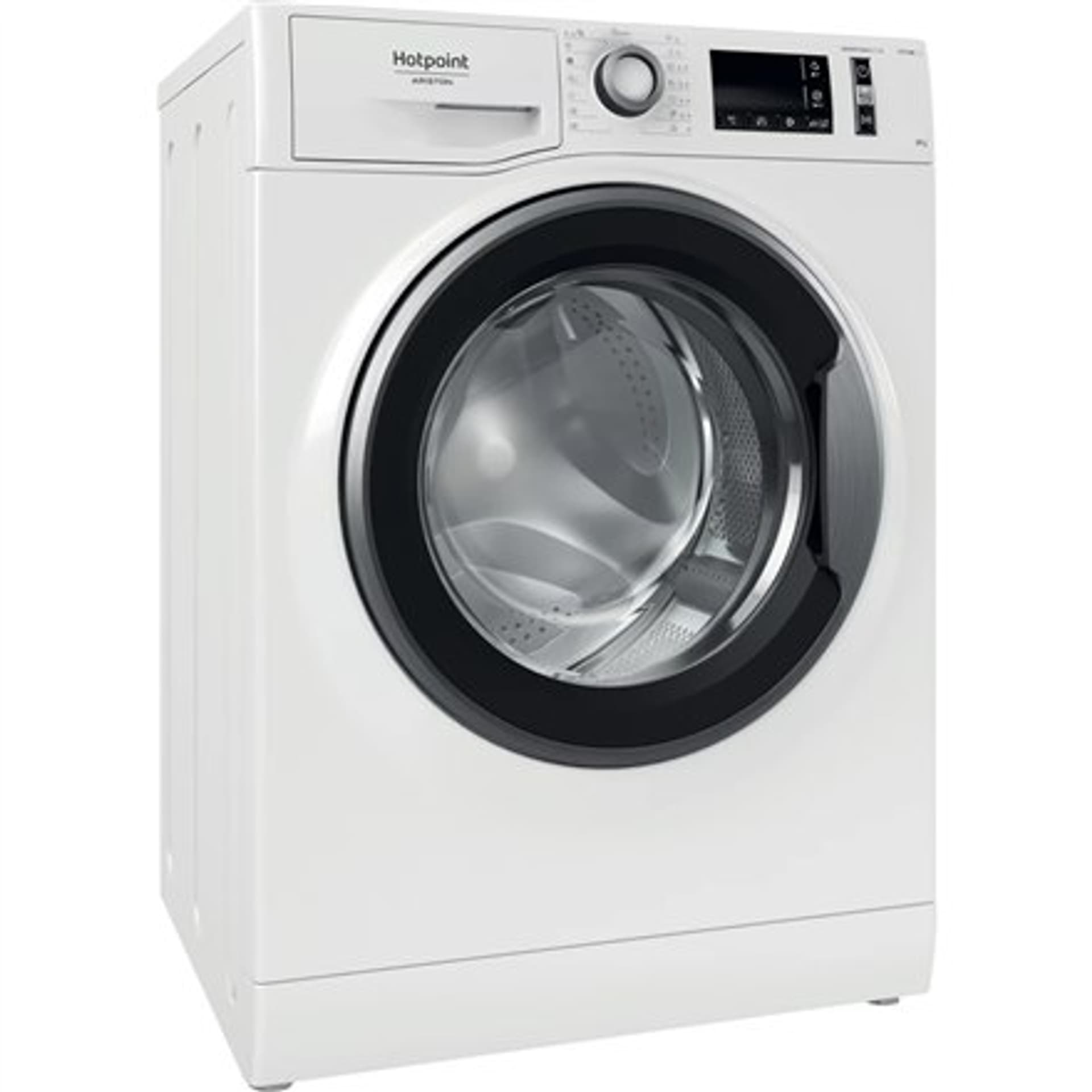 

Hotpoint Washing machine NM11 846 WS A EU N Energy efficiency class A, Front loading, Washing capacity 8 kg, 1351 RPM, Depth 60.