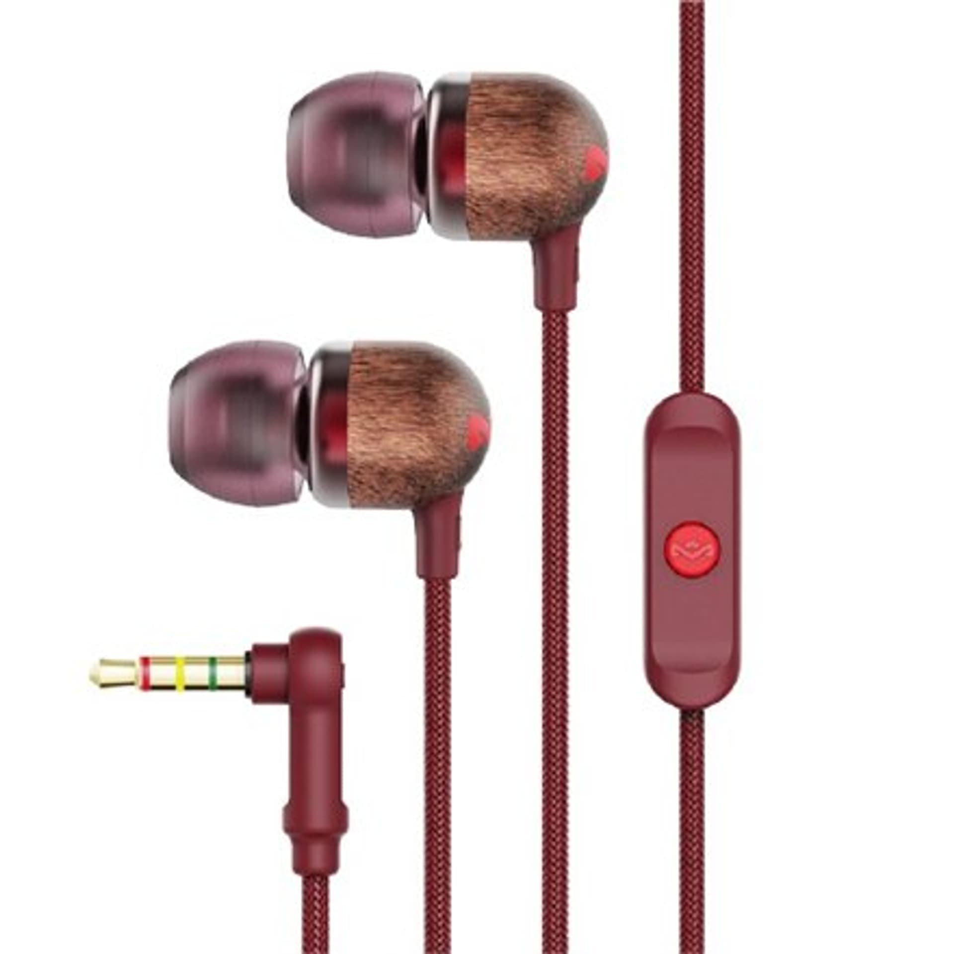 

Marley Earbuds Smile Jamaica Built-in microphone, Wired, In-Ear, Red