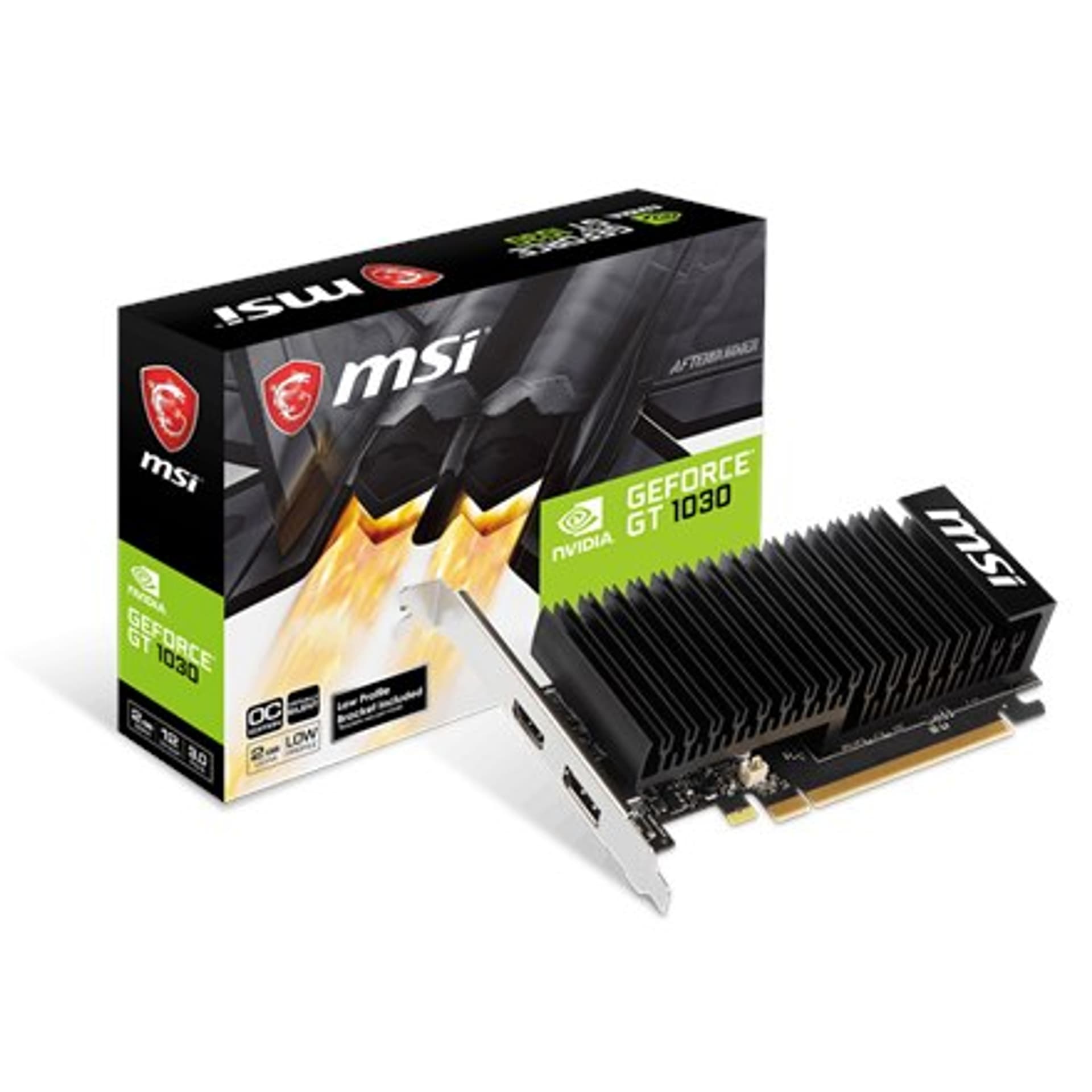 

Karta graficzna MSI GeForce GT 1030 2GHD4 LP OC