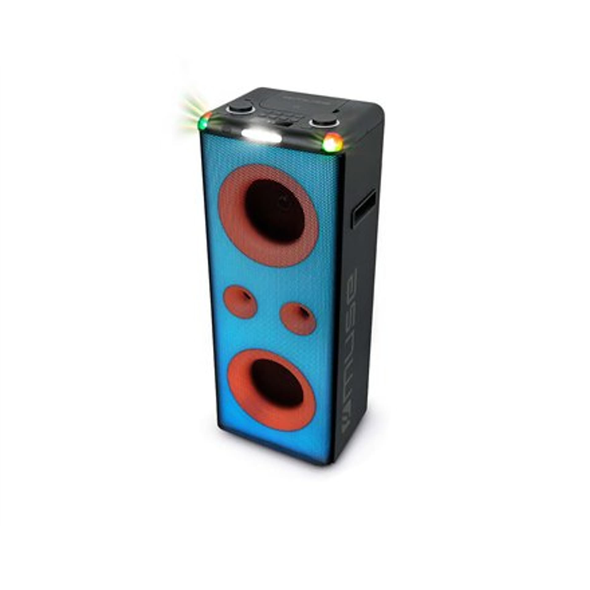 

Muse Bluetooth Party Box Speaker With CD and USB port M-1958DJ 5000 W, Wireless connection, Black, Bluetooth