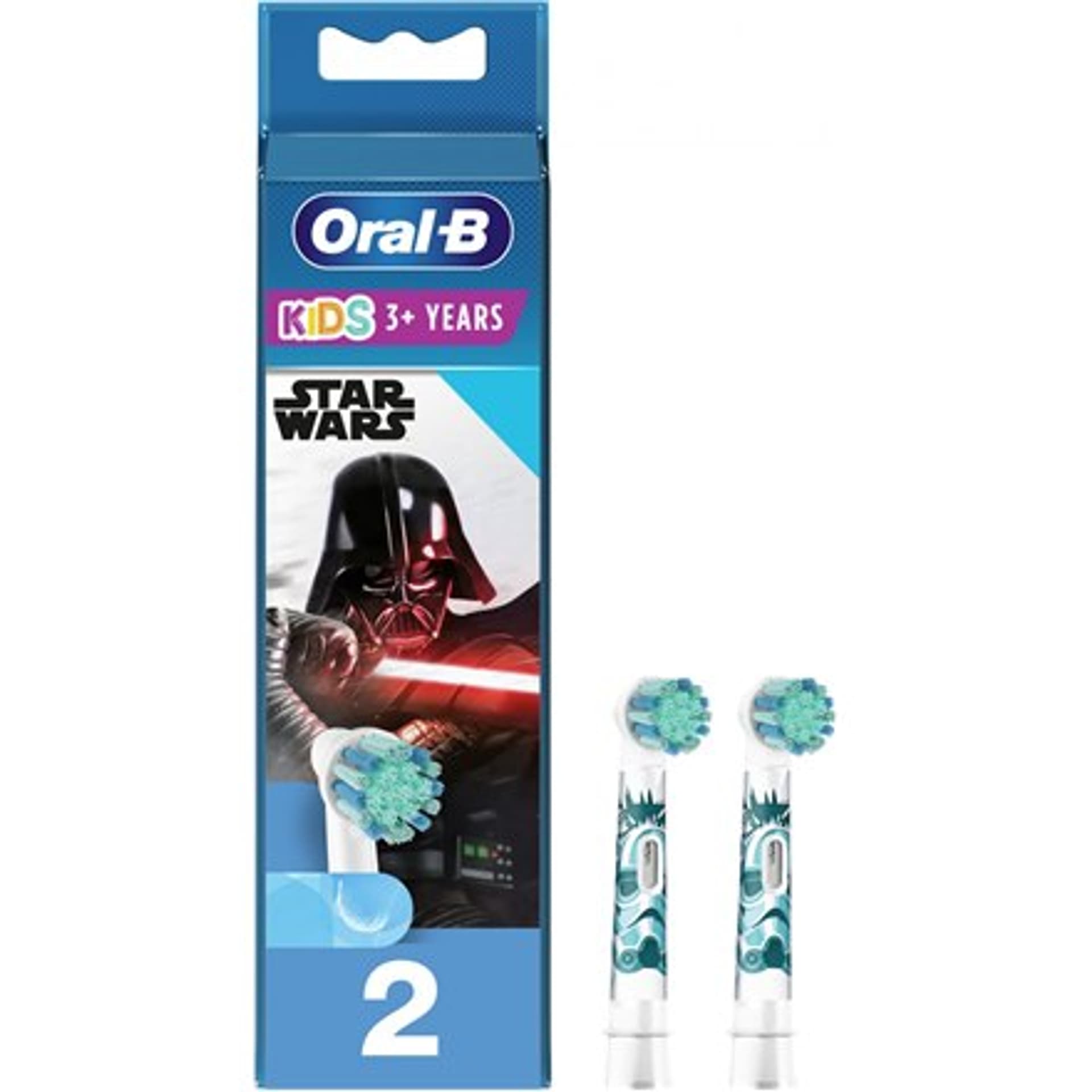 

Oral-B Brush Set Extra Soft, StarWars EB10 2K Heads, Dla dzieci, Liczba główek szczoteczki w zestawie 2