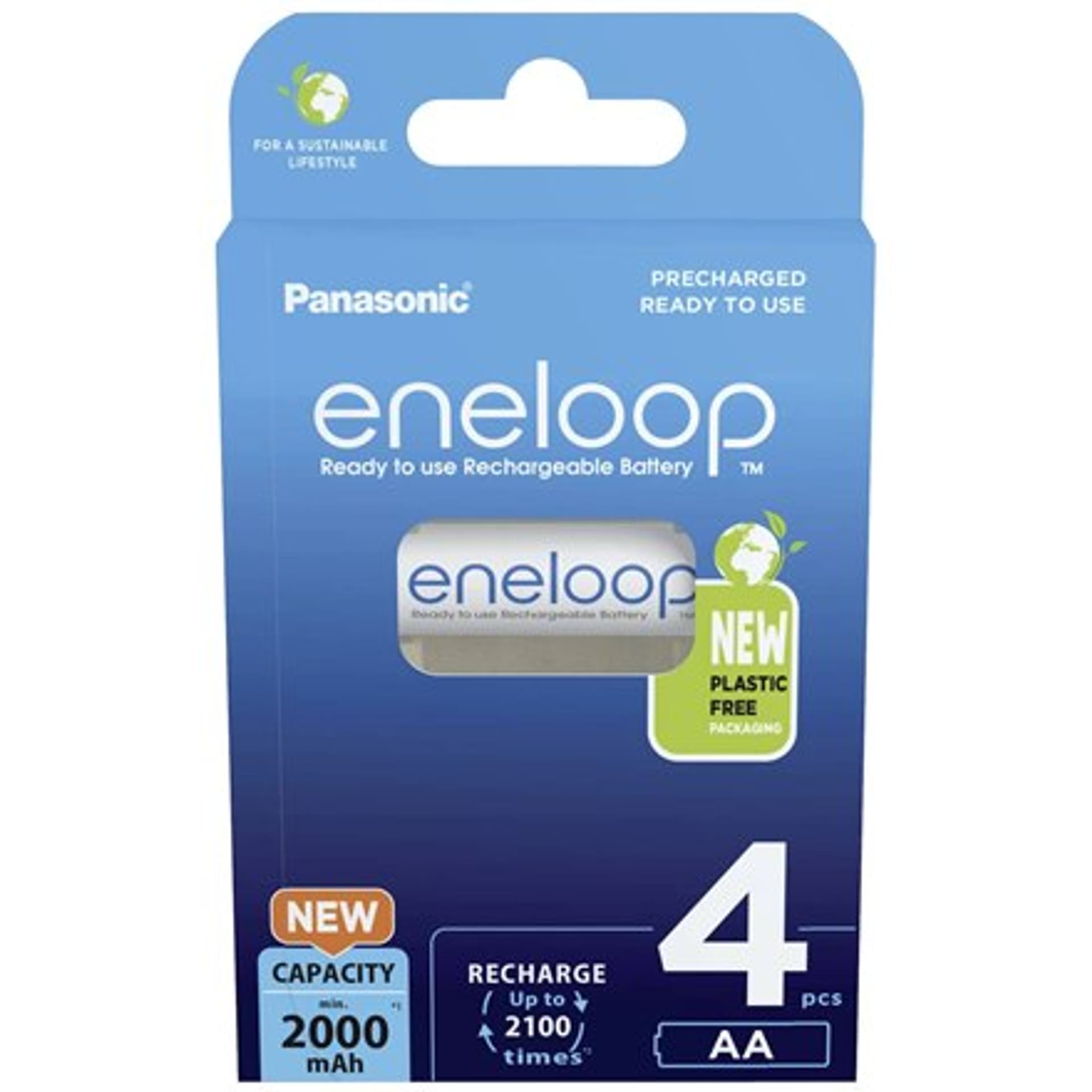 

Akumulatorki AA / R6 2000mAh Panasonic Eneloop x4
