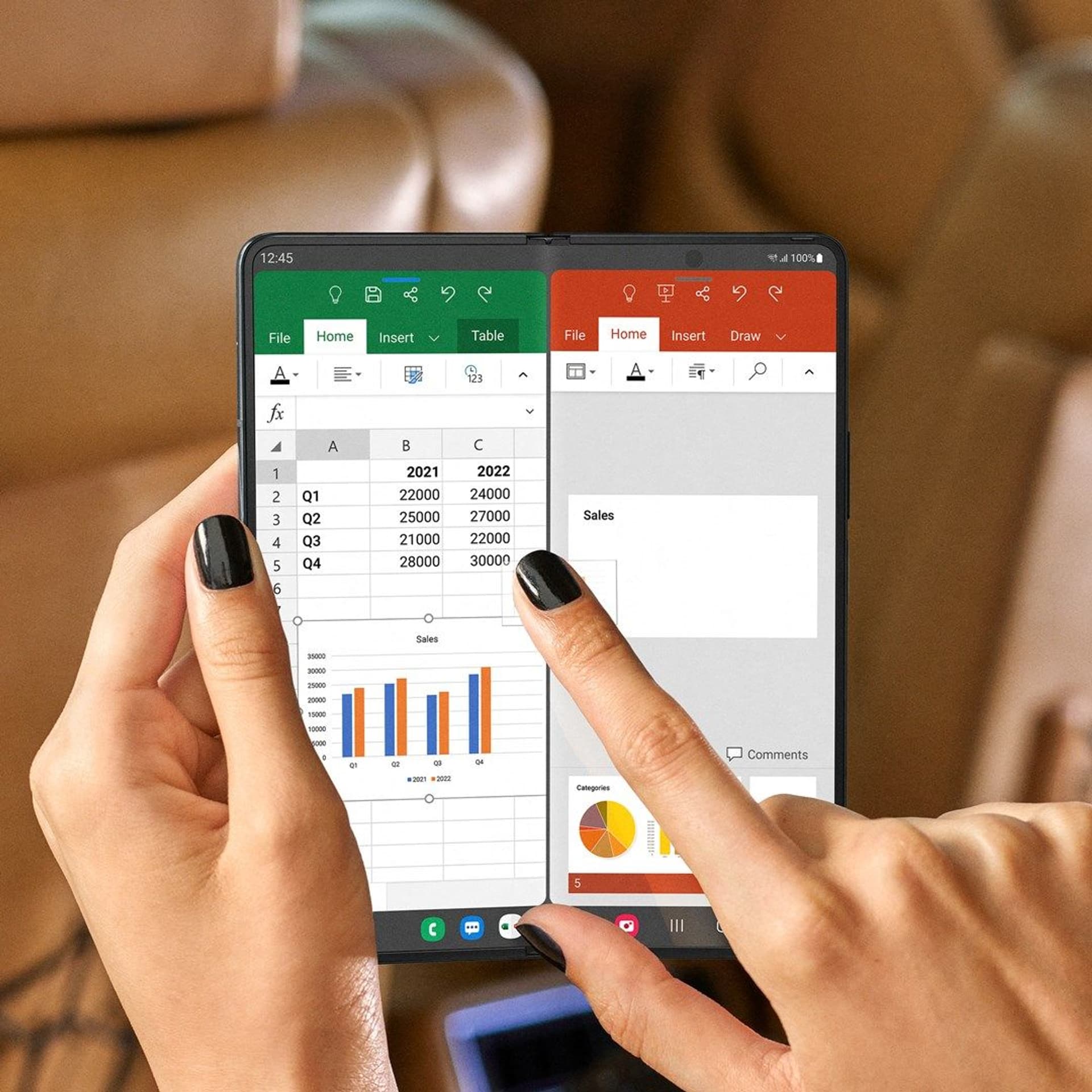

Smartfon Samsung Galaxy Z Fold 4 (F936) 12/256GB 7,6" Dynamic AMOLED 2X 2176x1812 4400mAh 5G Beige, F936) 12/256gb 7.6" dynamic amoled 2x 2176x1812 4400mah 5g beig