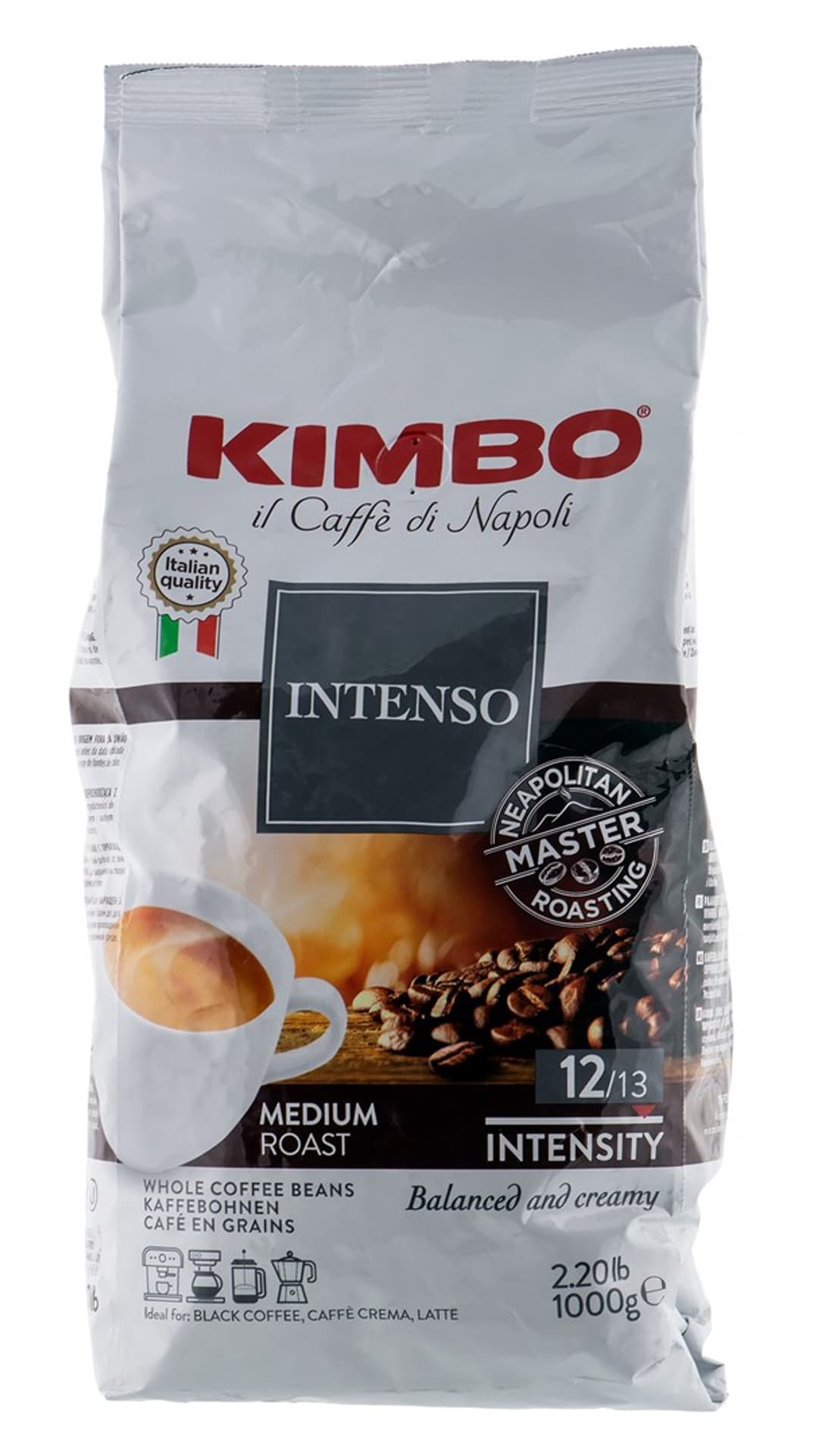 

Kawa Kimbo Aroma Intenso 1 kg, Ziarnista