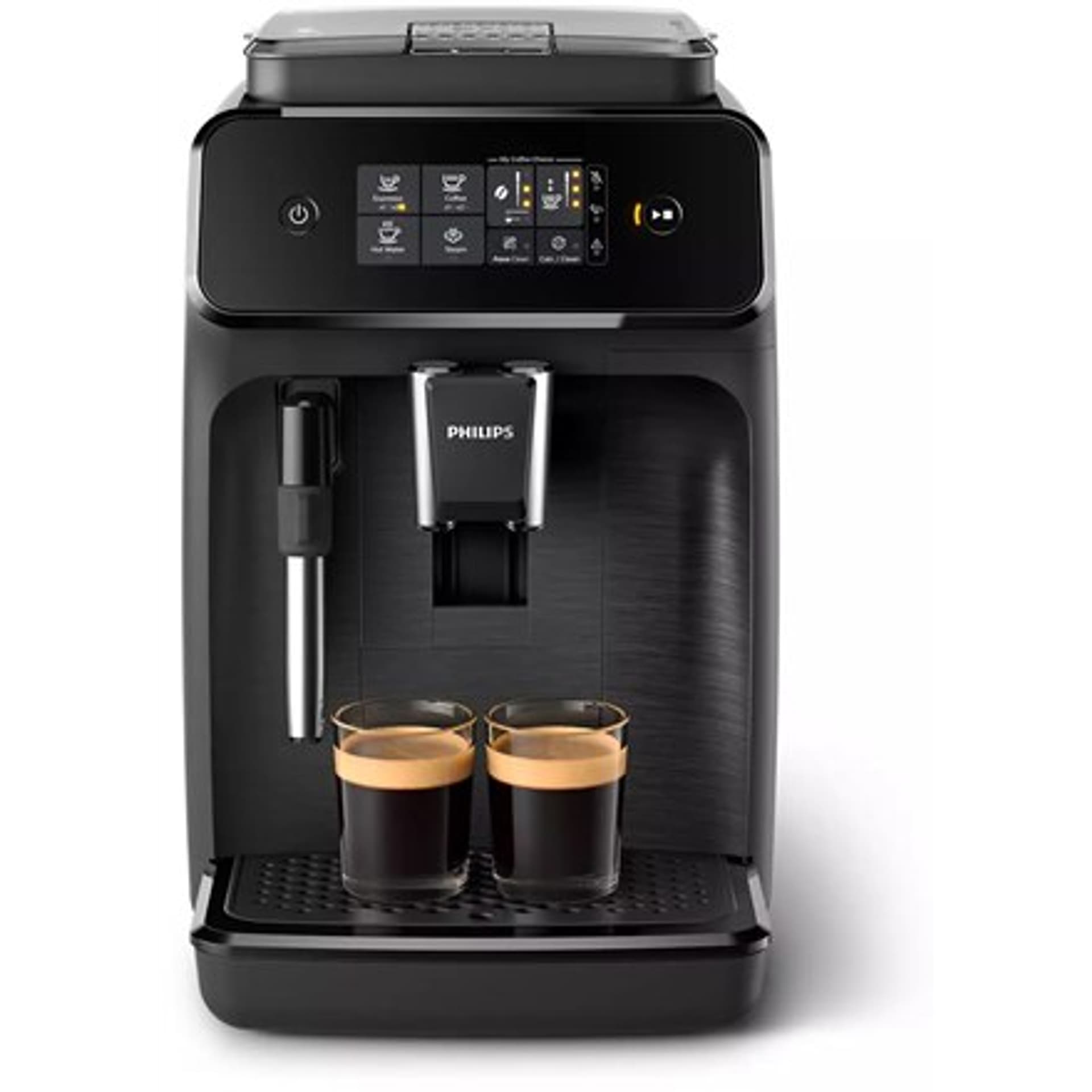 

Philips Ekspres do kawy Espresso EP1220/00 Ciśnienie pompy 15 barów Wbudowany spieniacz do mleka W pełni automatyczny 1500 W Cza