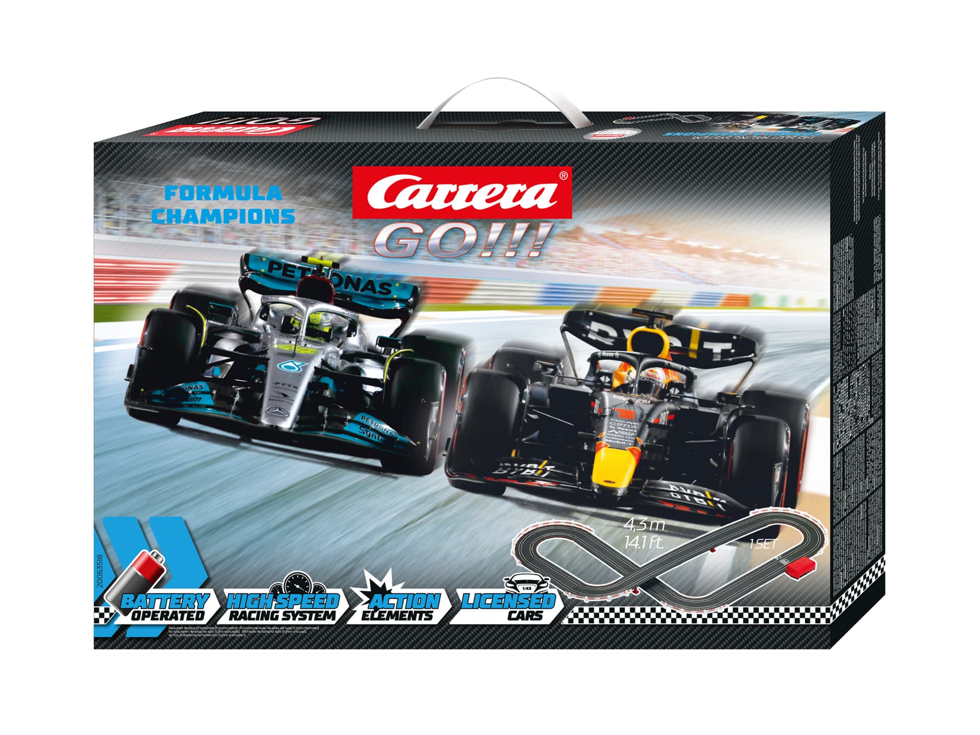 

Carrera Go 20063518 Formula Champions 4,3m