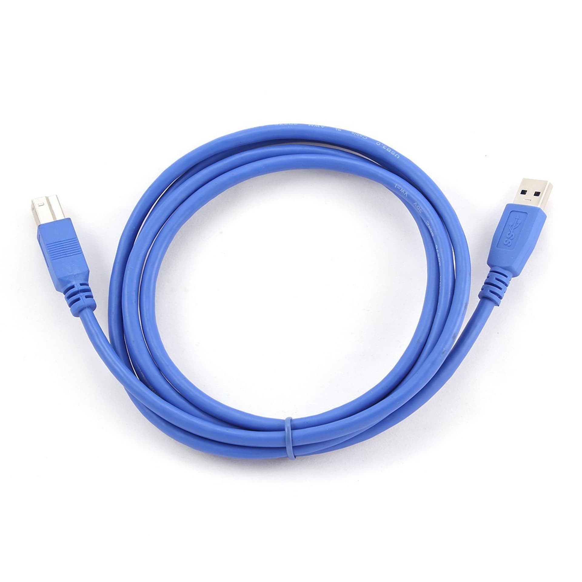 

Kabel USB 3.0 typu AB AM-BM 1,8 niebieski