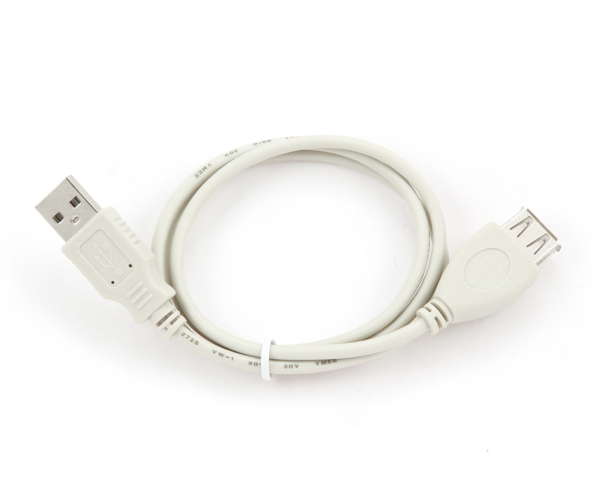 

Przedłuzacz USB 2.0 typu AM-AF 0.75m szary