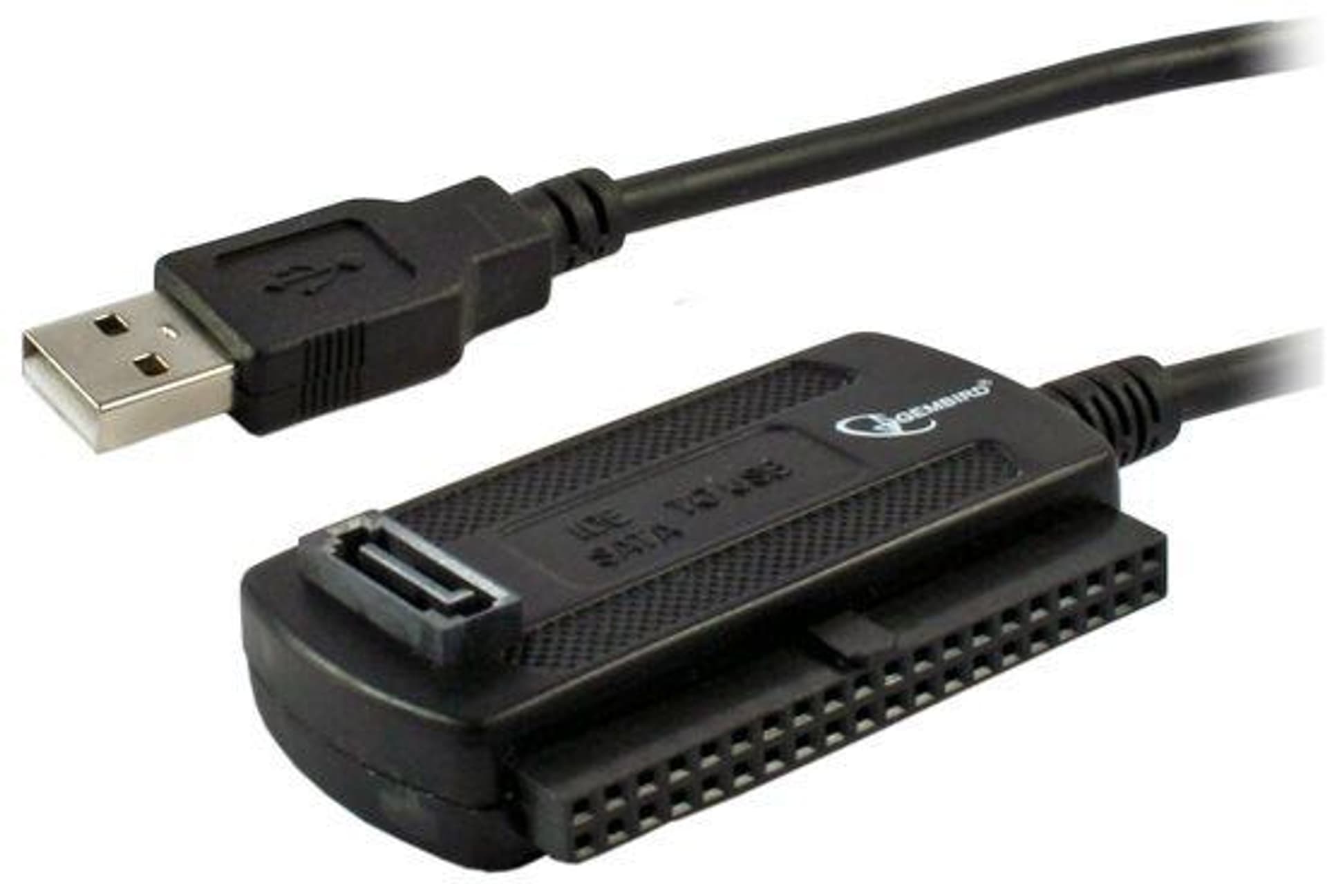 

Adapter GEMBIRD AUSI01 (USB M - IDE F; kolor czarny)