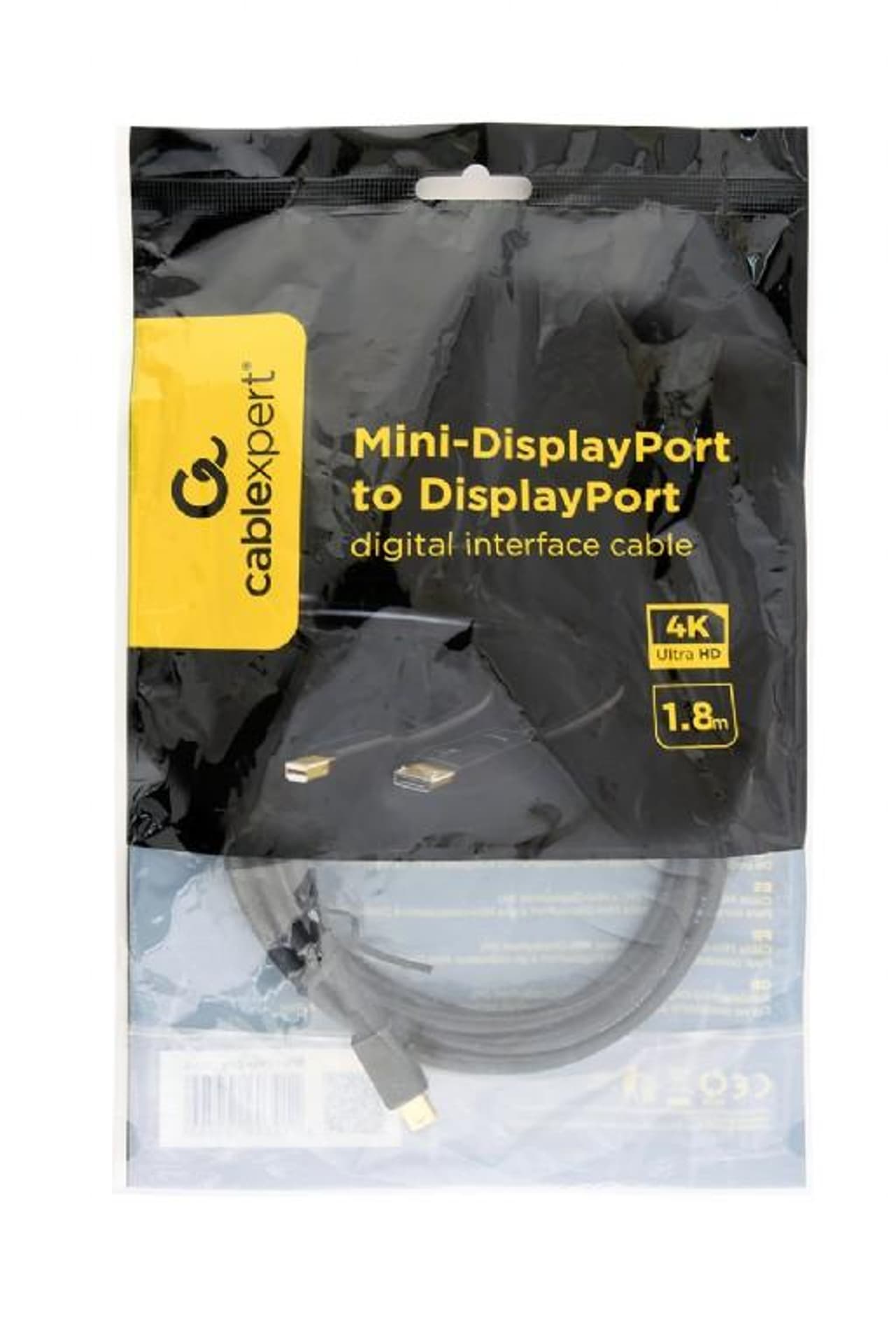 

Kabel Mini DisplayPort do DisplayPort 1.8 m