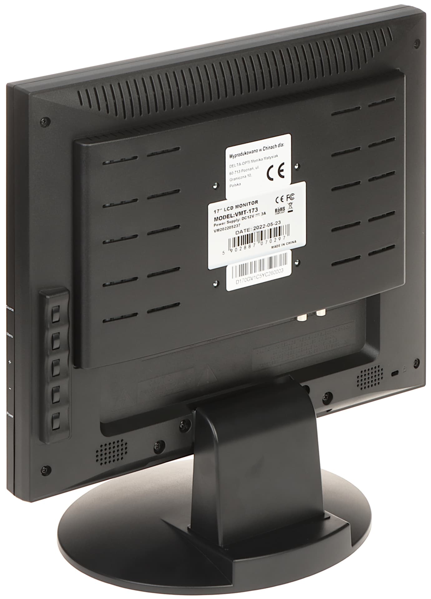 

MONITOR VGA, VIDEO, HDMI, AUDIO VMT-173 17 " VILUX