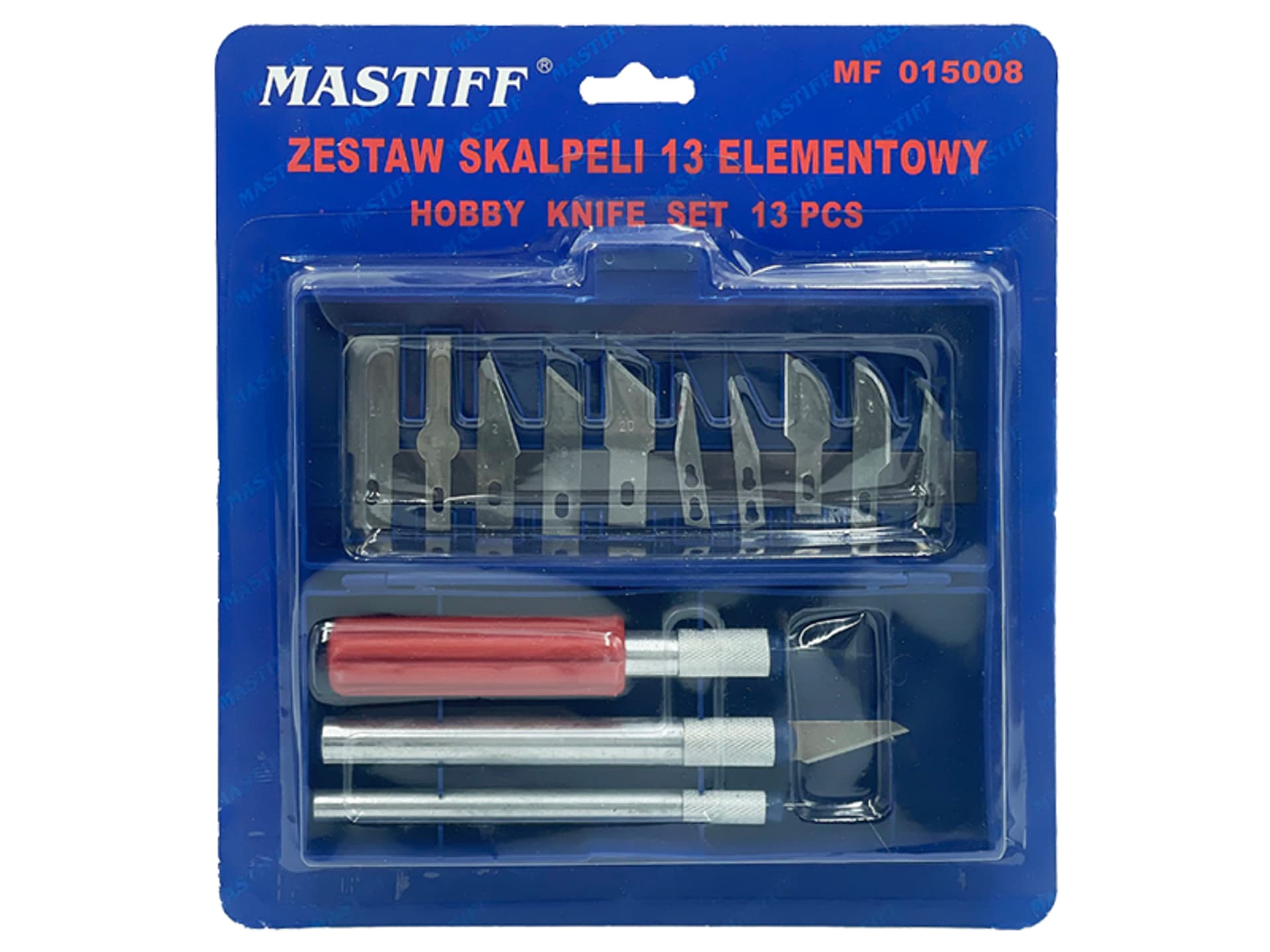 

Skalpele precyzyjne kpl.13 elem. XMF015008. (1LM)