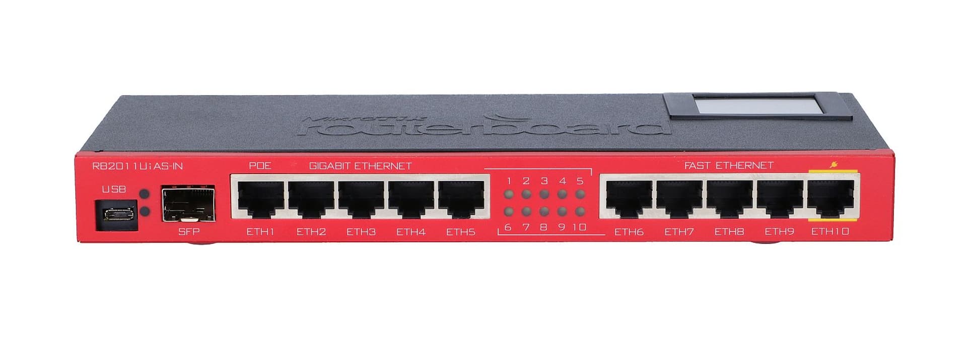 

MikroTik RB2011UiAS-IN Router 5x RJ45 100Mb/s,