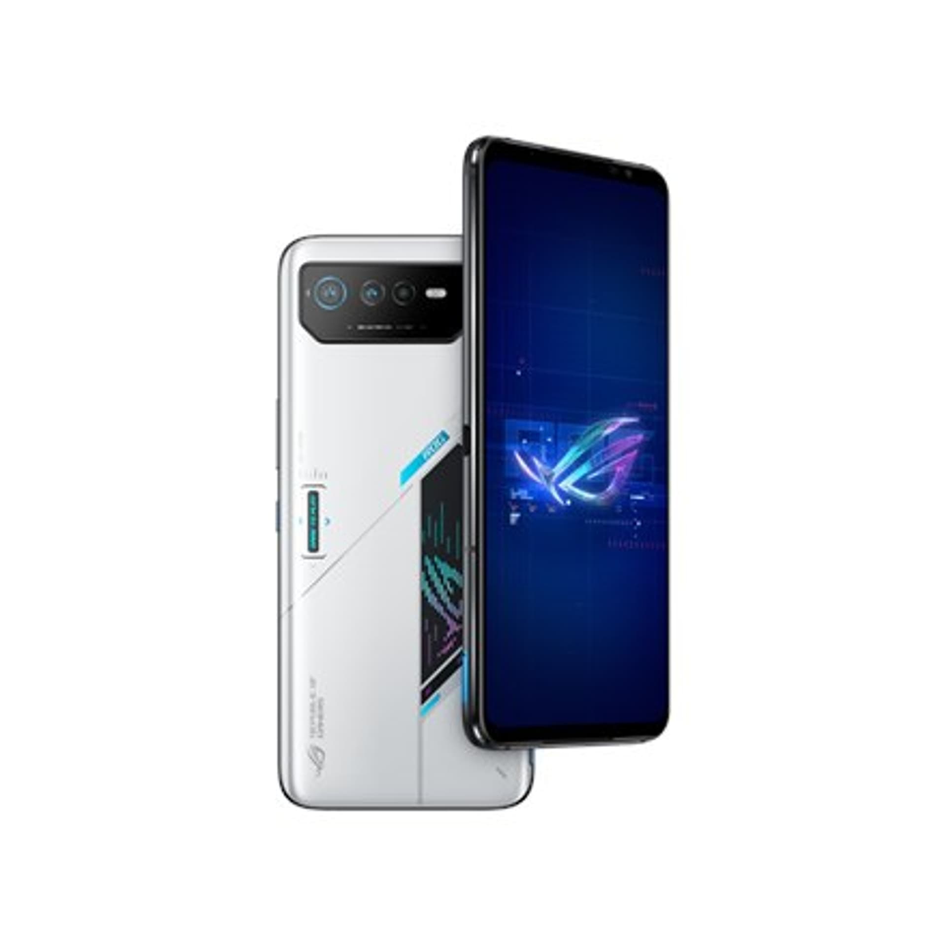 

Asus ROG Phone 6 EU Biały, 6,78 ", AMOLED, 1080 x 2448, Snapdragon 8+ Gen 1, Qualcomm SM8475, Pamięć wewnętrzna RAM 12 GB, 256 G