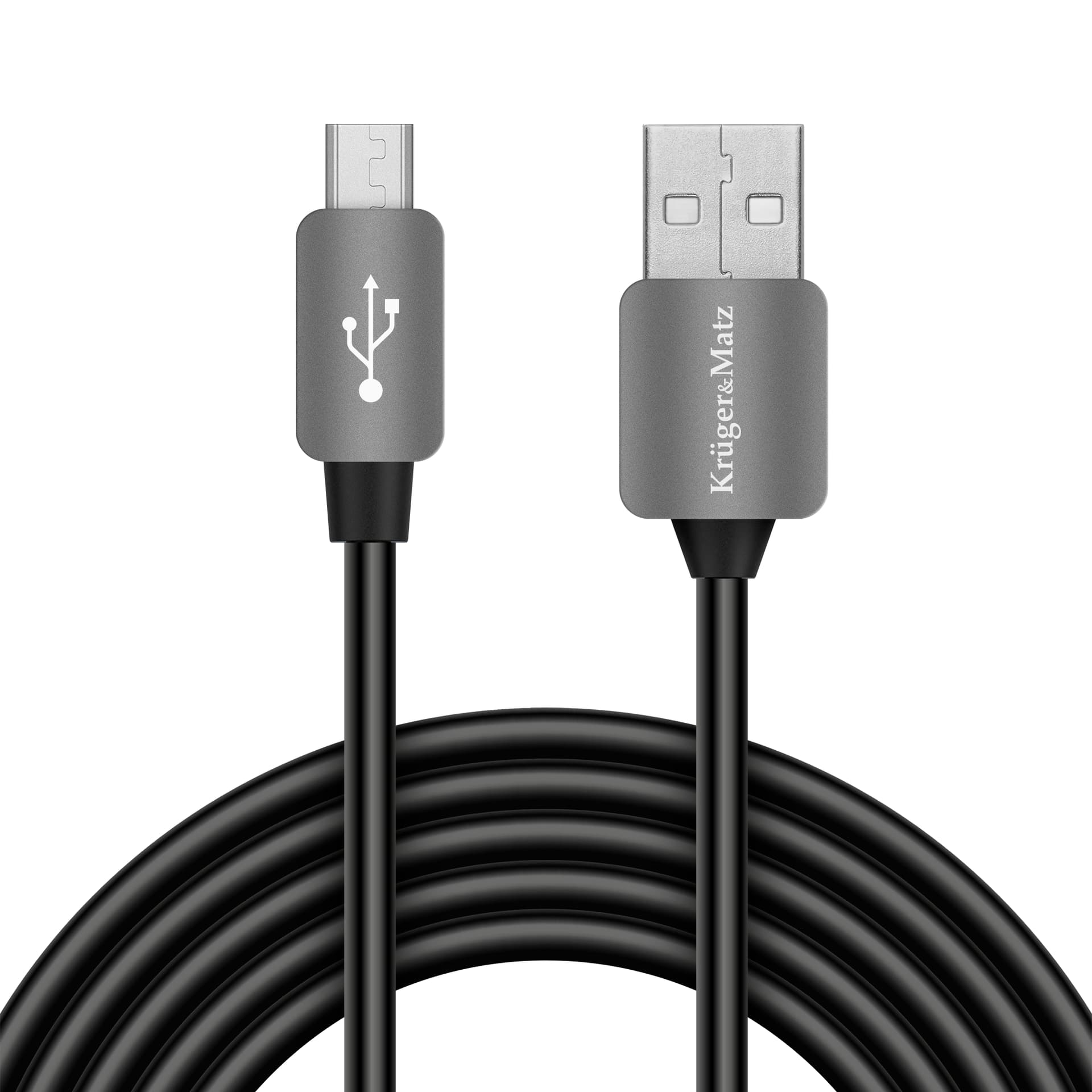 

Kabel USB - micro USB wtyk-wtyk 1.0m Kruger&Matz