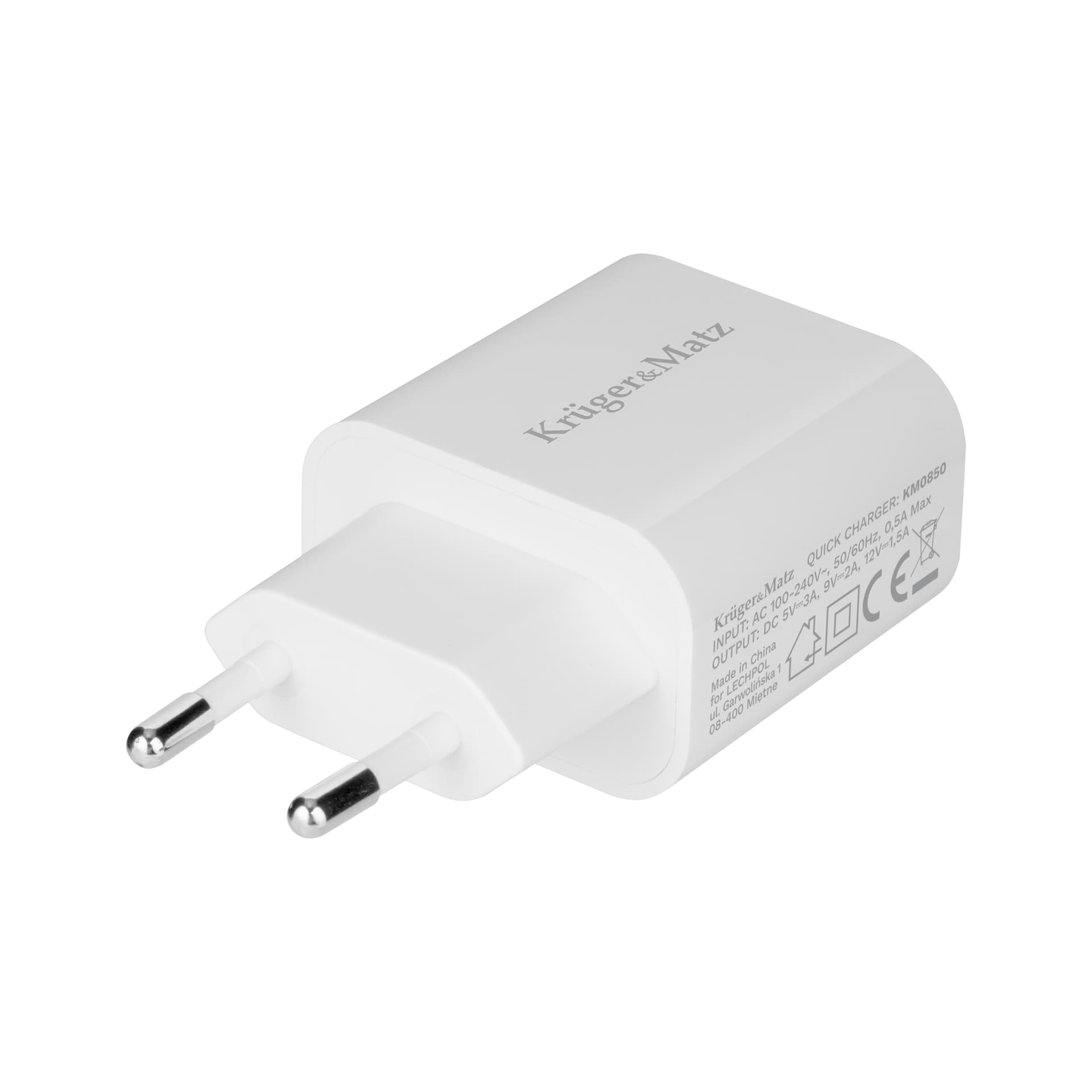 

Ładowarka sieciowa Kruger&Matz z funkcją Power Delivery