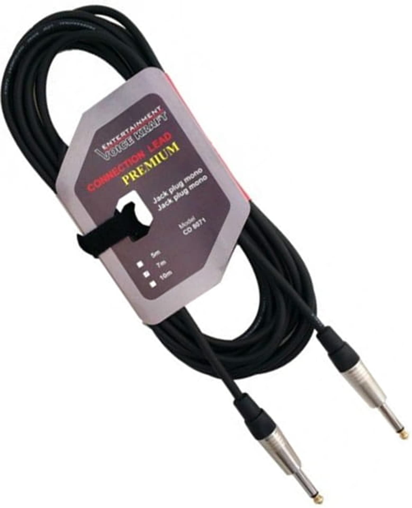 

Kabel Jack – Jack 6,3 mono Voice Kraft VK 8071