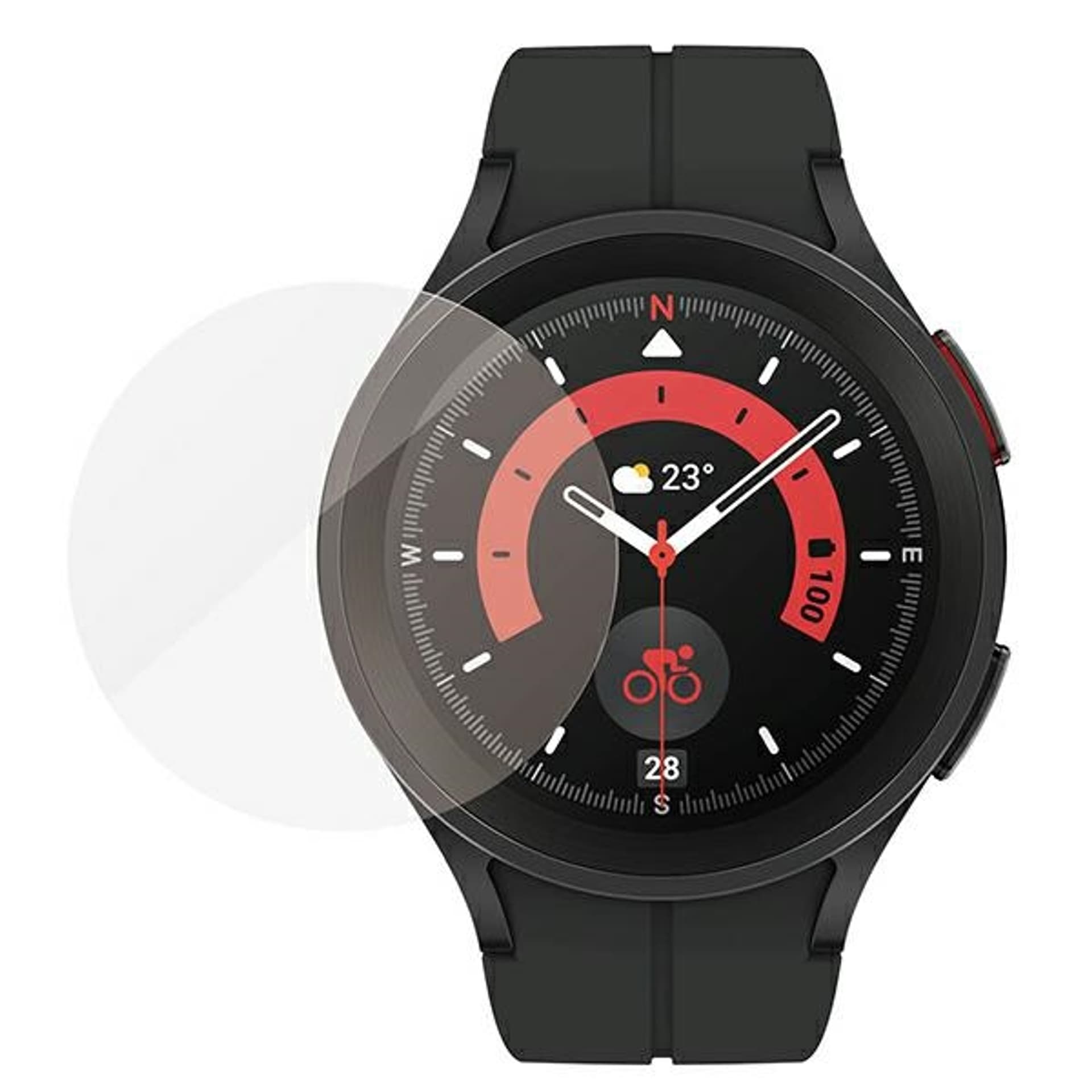 

PanzerGlass Galaxy Watch Classic 5 Pro 45mm Screen Protection Antibacterial 3676