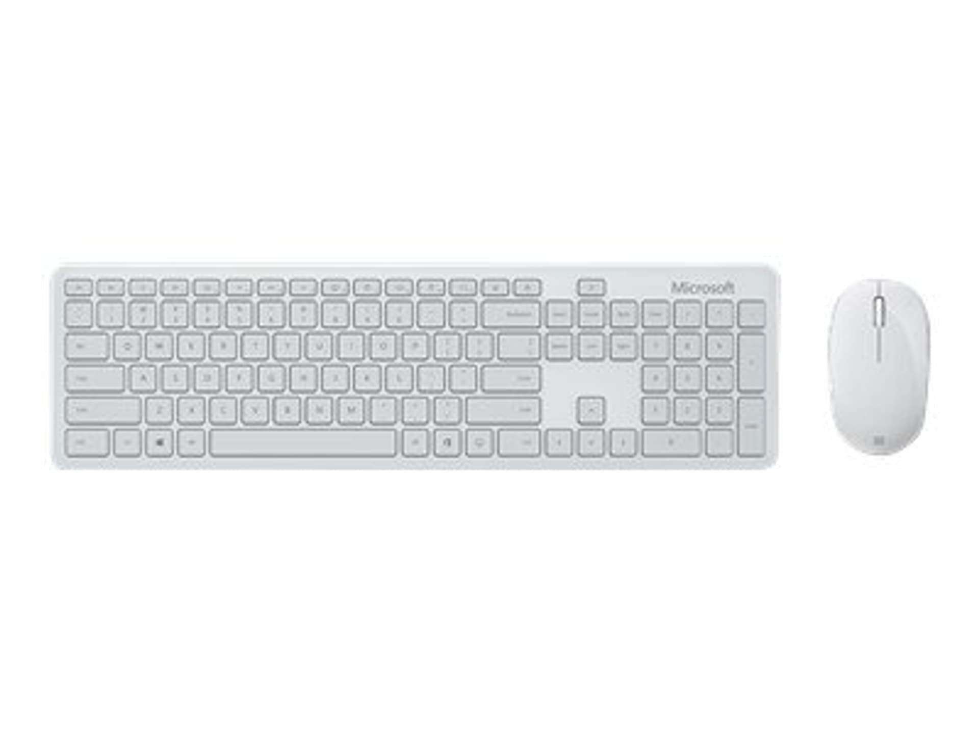 

Zestaw klawiatury i myszy Microsoft BLUETOOTH DESKTOP, bezprzewodowy, mysz w zestawie, PL, klawiatura numeryczna, 461,6 g, połąc