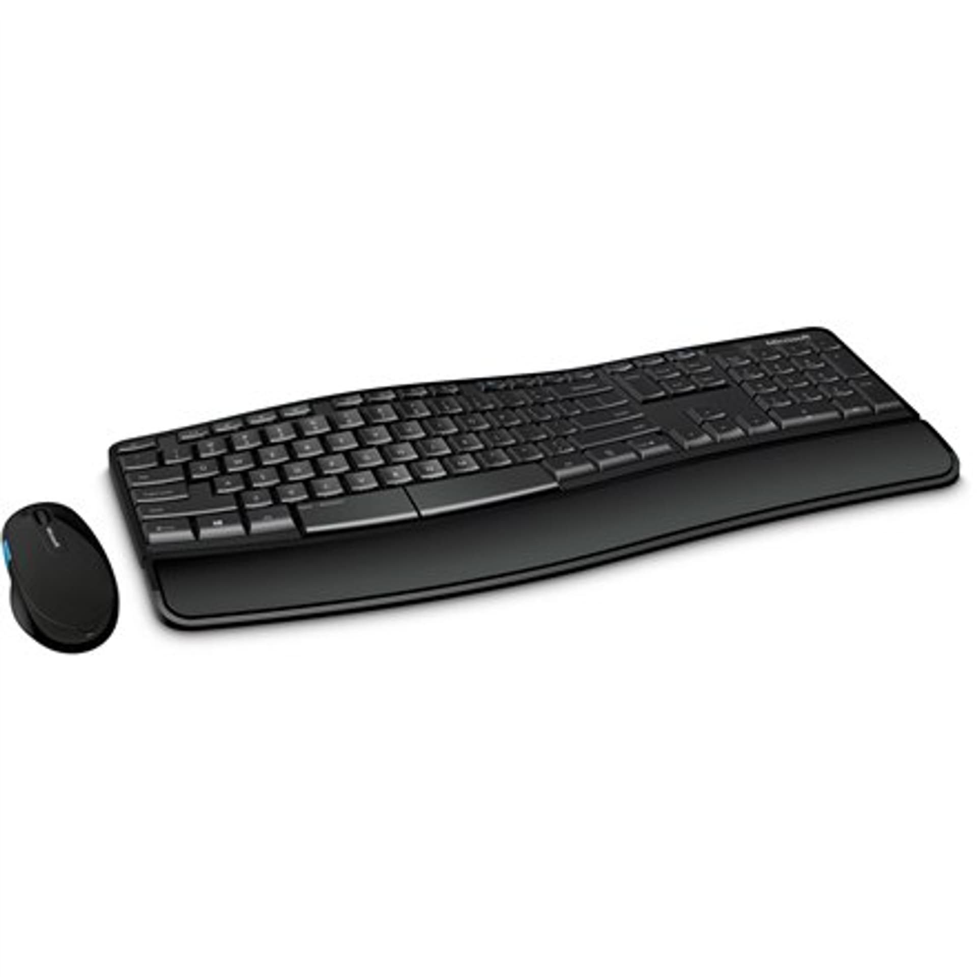 

Zestaw klawiatury i myszy Microsoft Sculpt Comfort Desktop, przewodowy, mysz w zestawie, RU, klawiatura numeryczna, USB, czarny