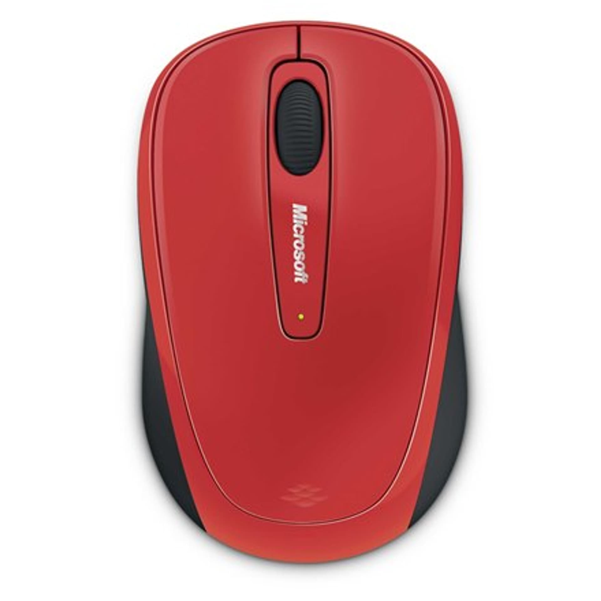 

Microsoft WMM 3500 Czarna, czerwona, bezprzewodowa mysz